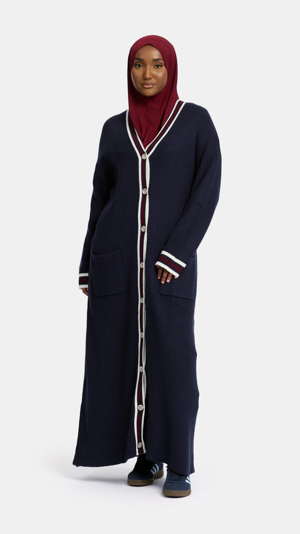Knitted cardigan Dark Blue