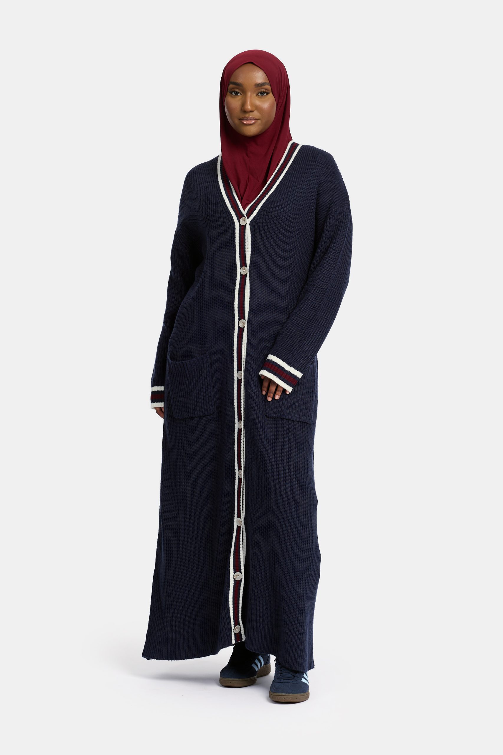 Knitted cardigan Dark Blue