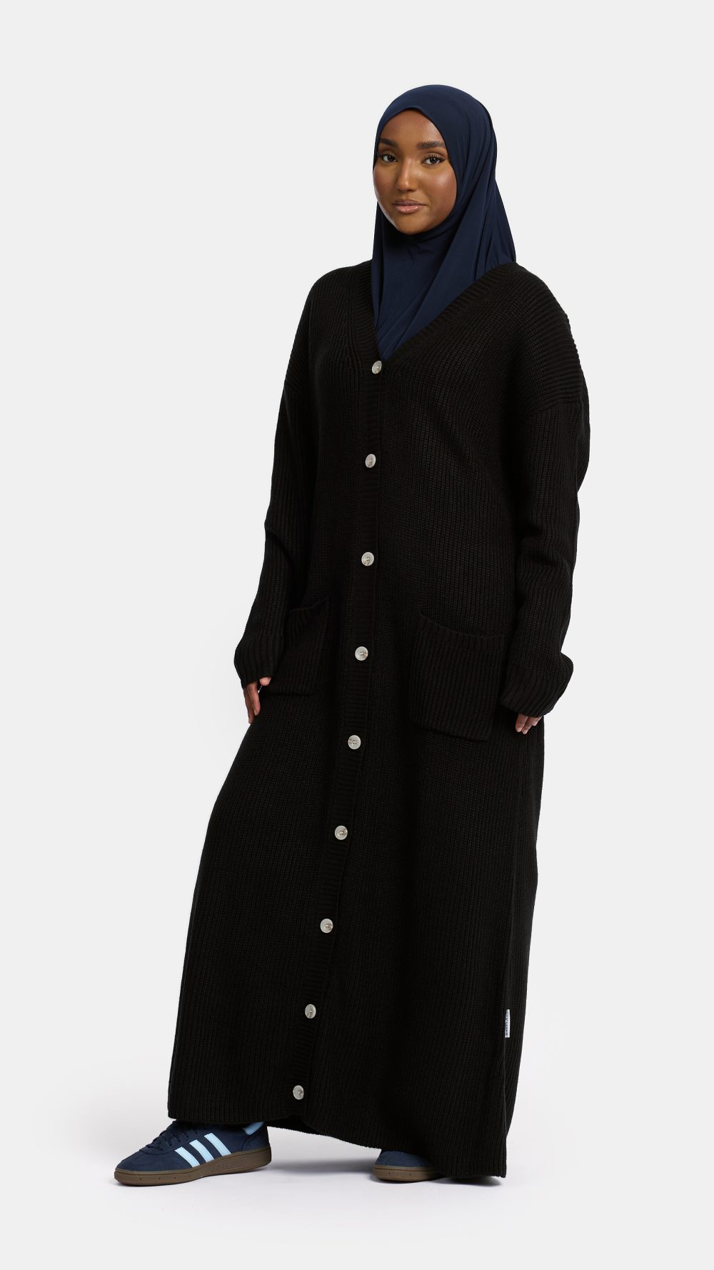 Knitted cardigan Black
