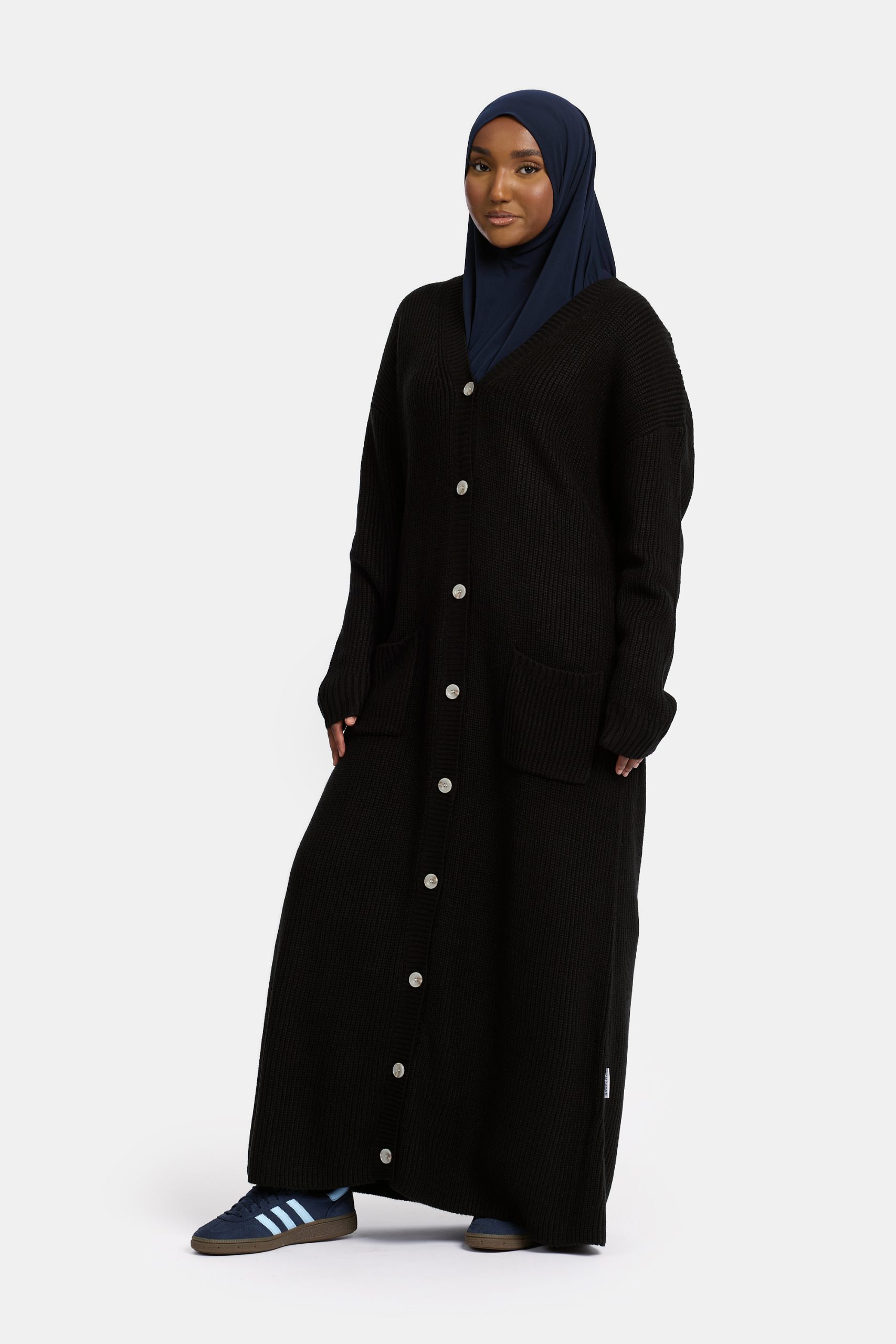 Knitted cardigan Black