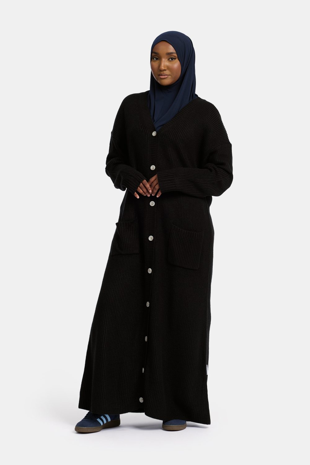 Knitted cardigan Black - Afbeelding 2