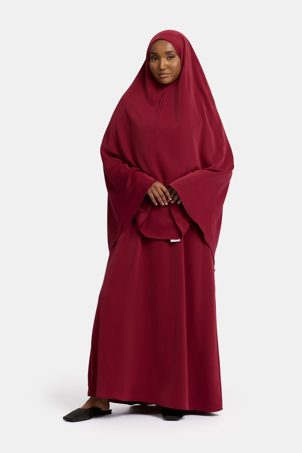 Heup khimar Deep Bordeaux (Finesse) - Afbeelding 2