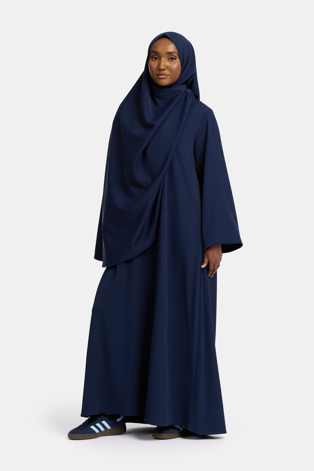 Velvet abaya Dark Blue