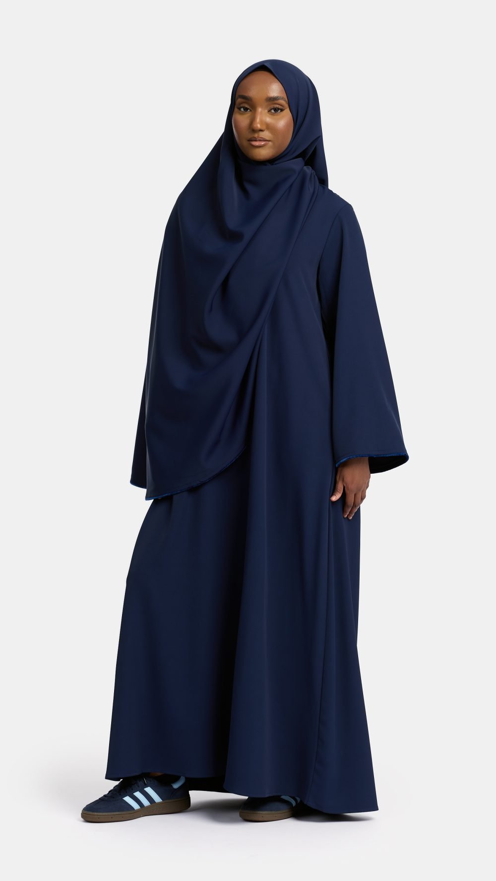 Velvet abaya Dark Blue