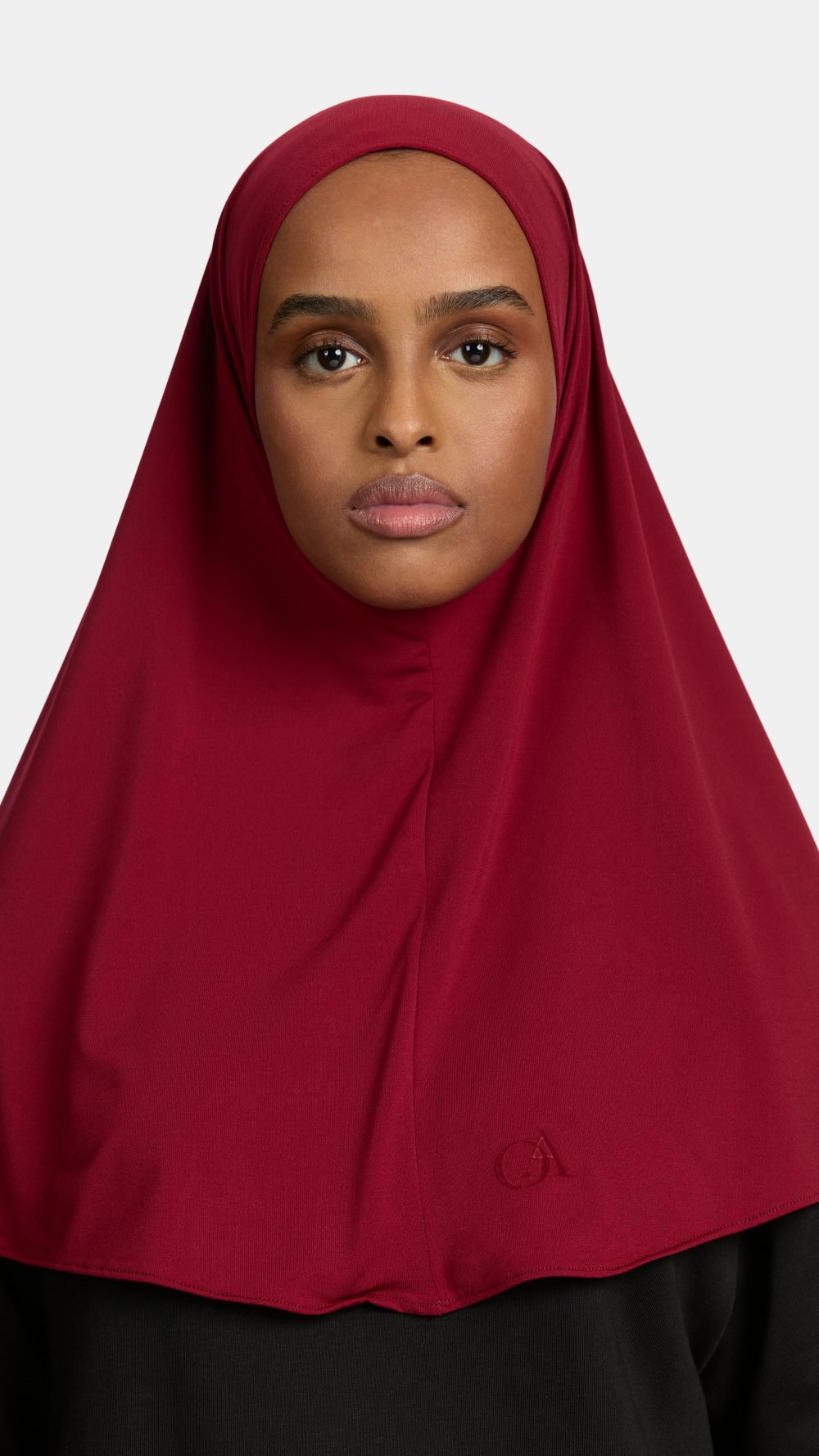 Premium jersey hijab Bordeaux