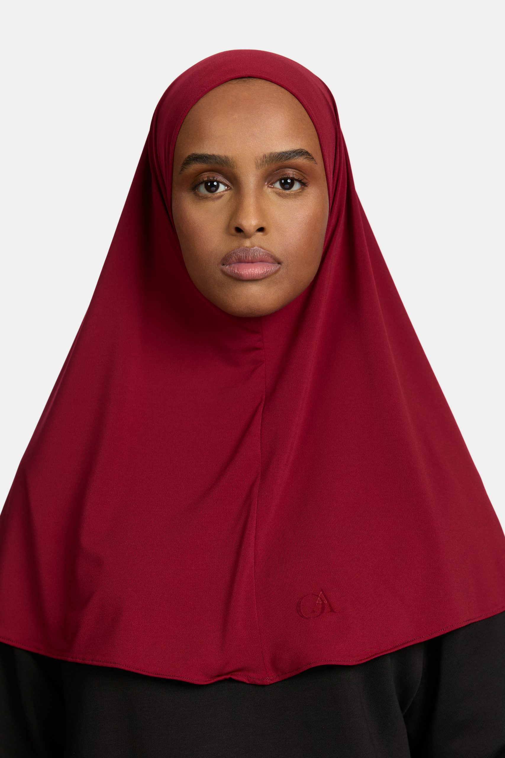 Premium jersey hijab Bordeaux