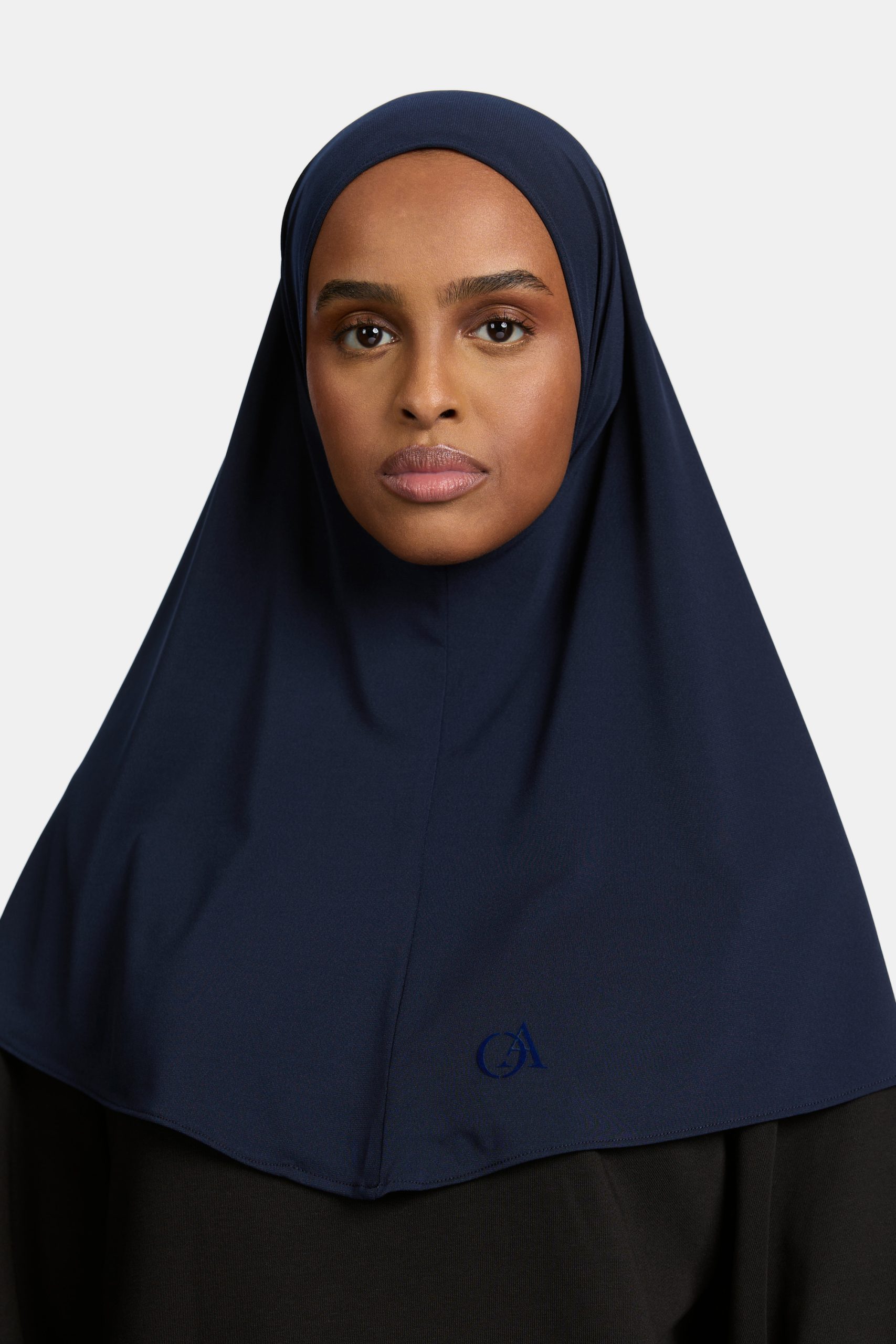 Premium jersey hijab Deep Navy