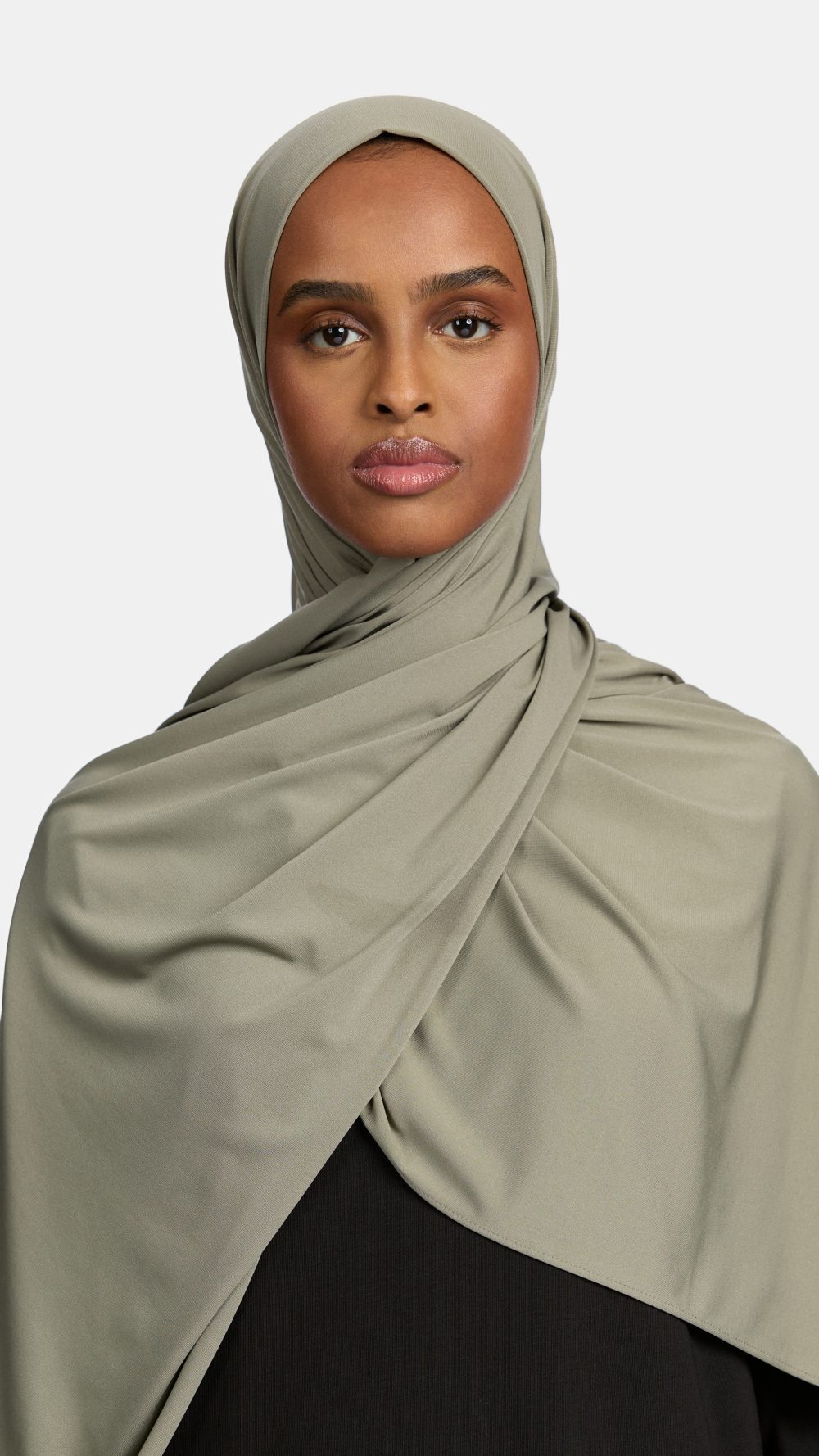 Premium jersey scarf Shadow Green