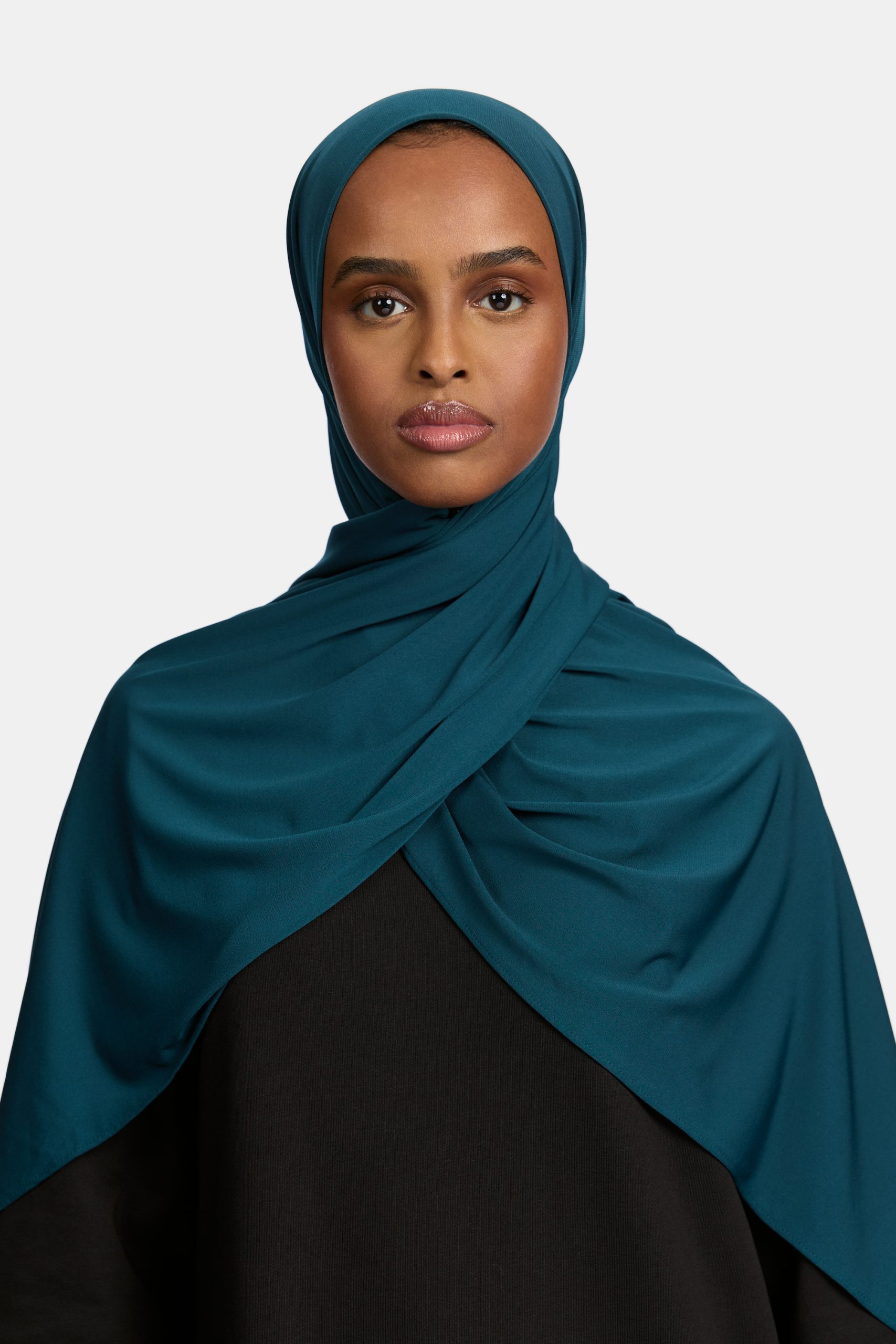 Premium jersey scarf Vintage Teal