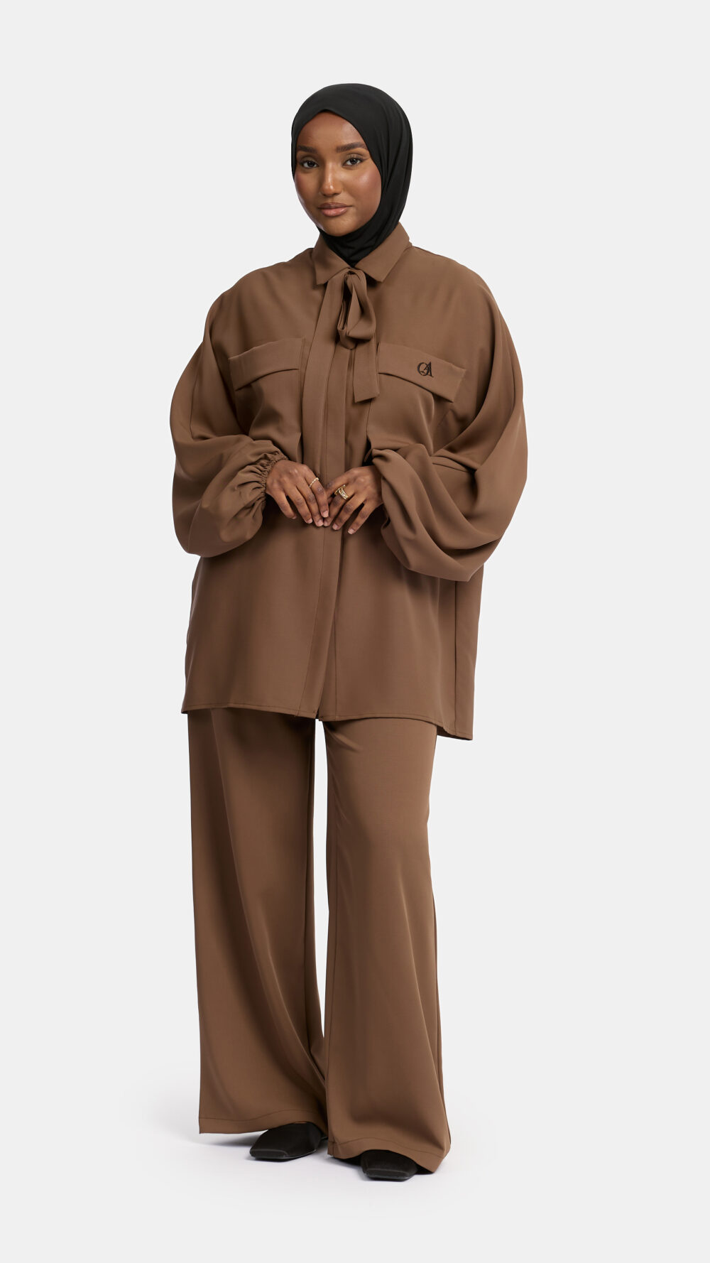 Belle allure twinset Brown