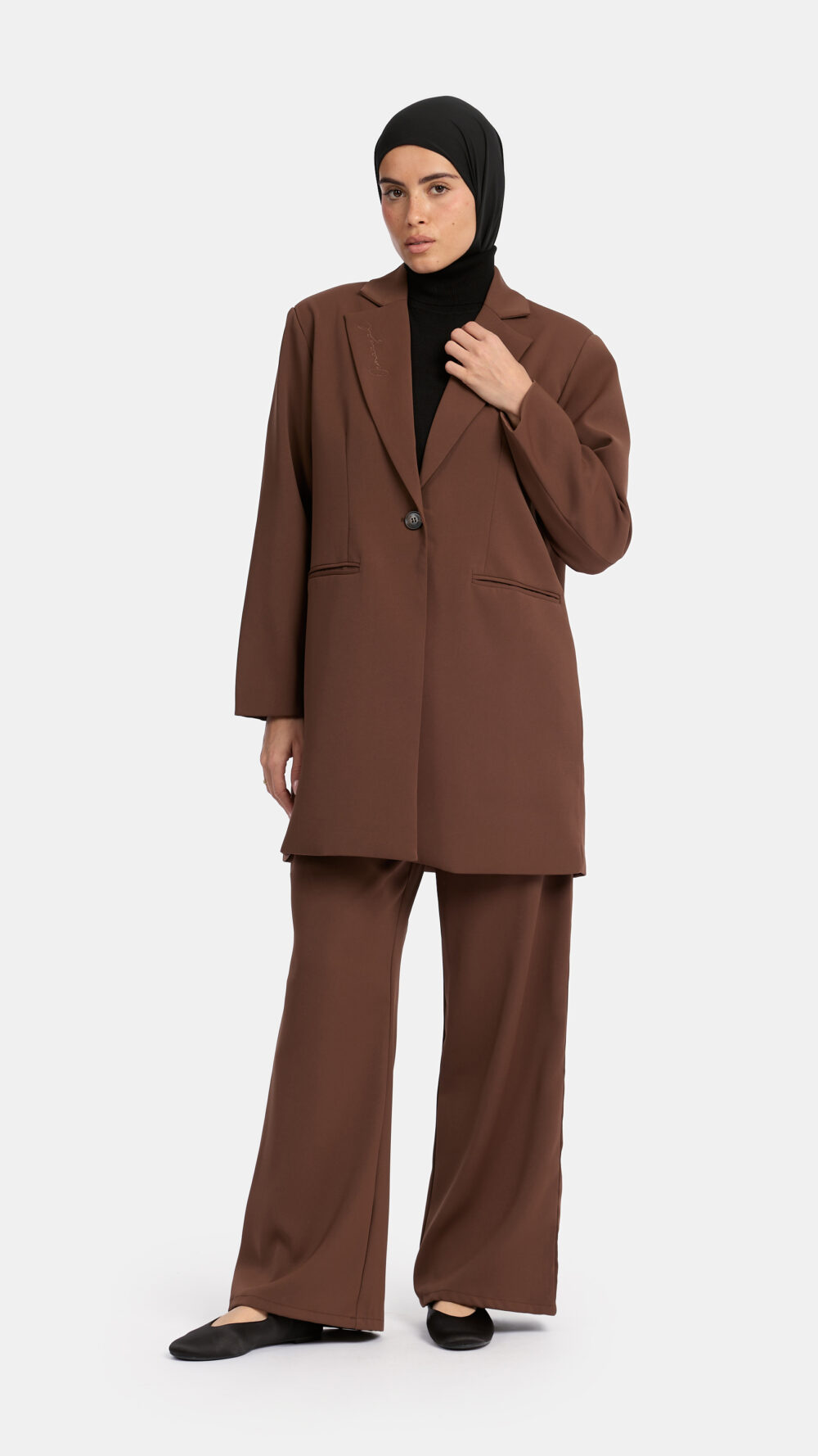 Blazer set Chocolate Brown