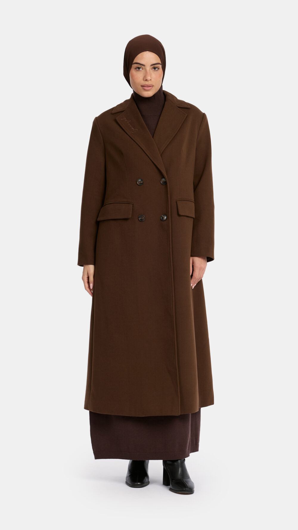 Coat Chocolate Brown