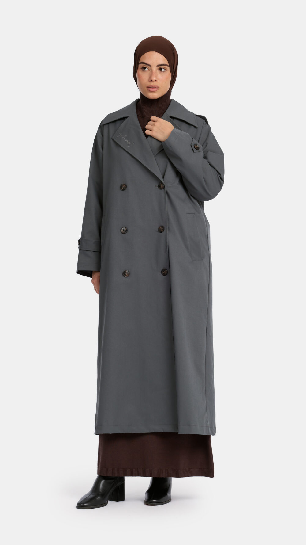 Trenchcoat Smokey grey