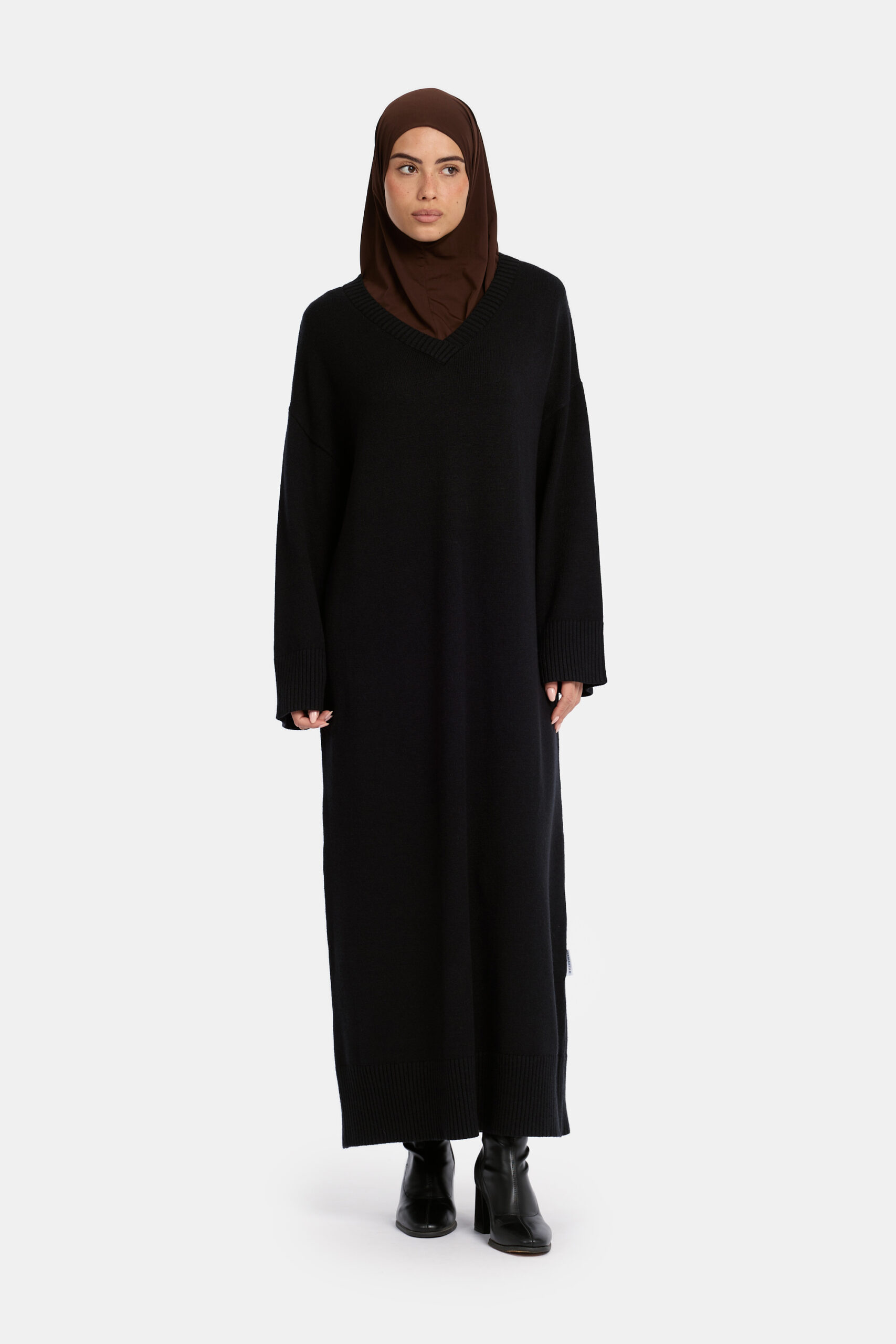 Tricot abaya Black - Afbeelding 2