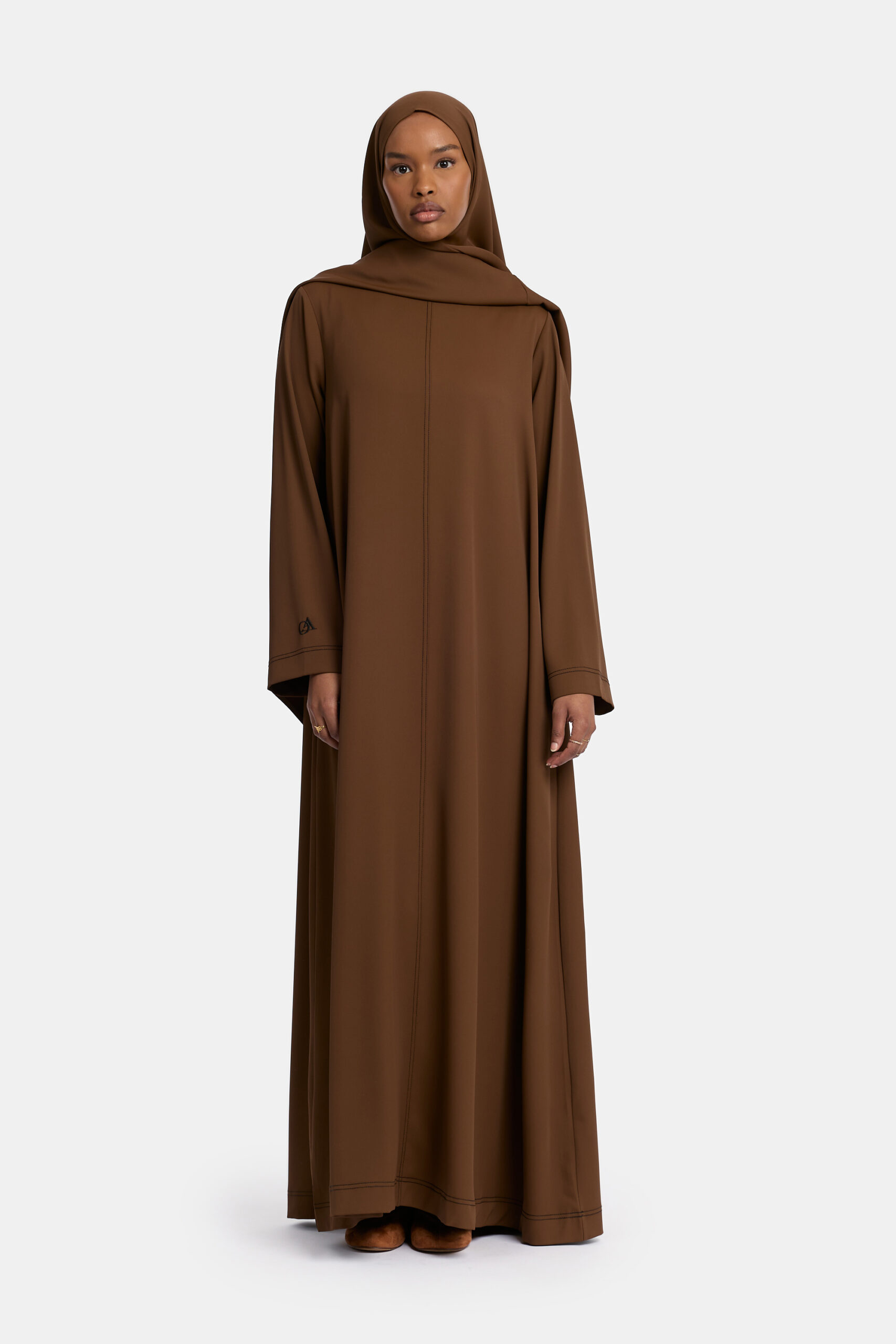 Trim abaya Hot Chocolate