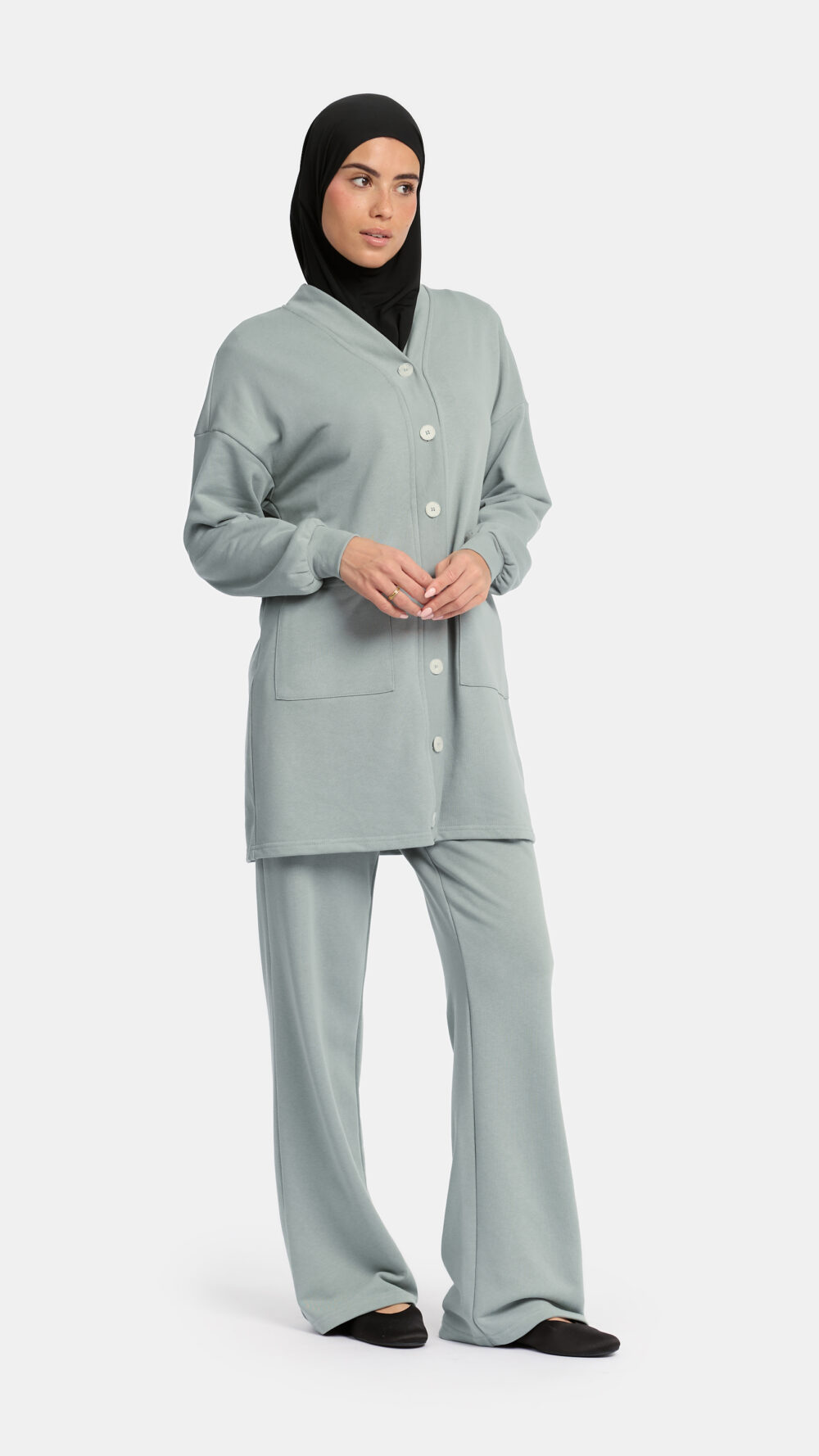 Sweater cozy set Dolphin Grey