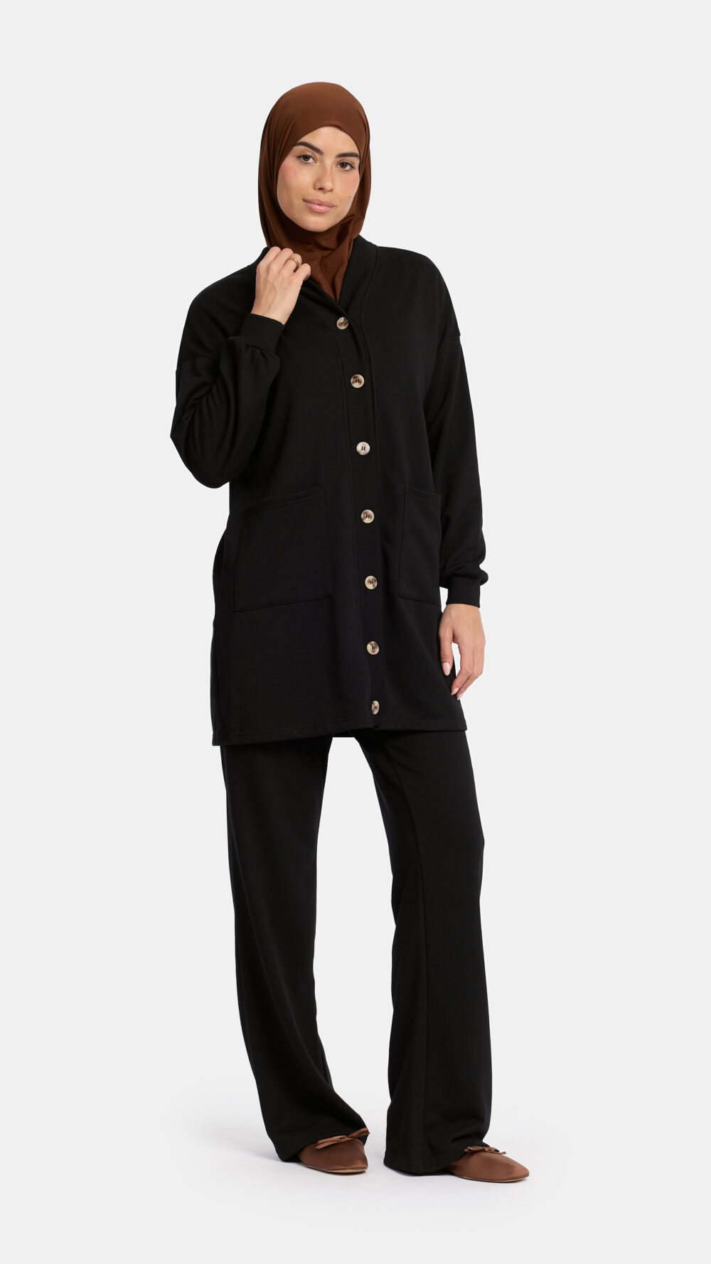 Sweater cozy set Black