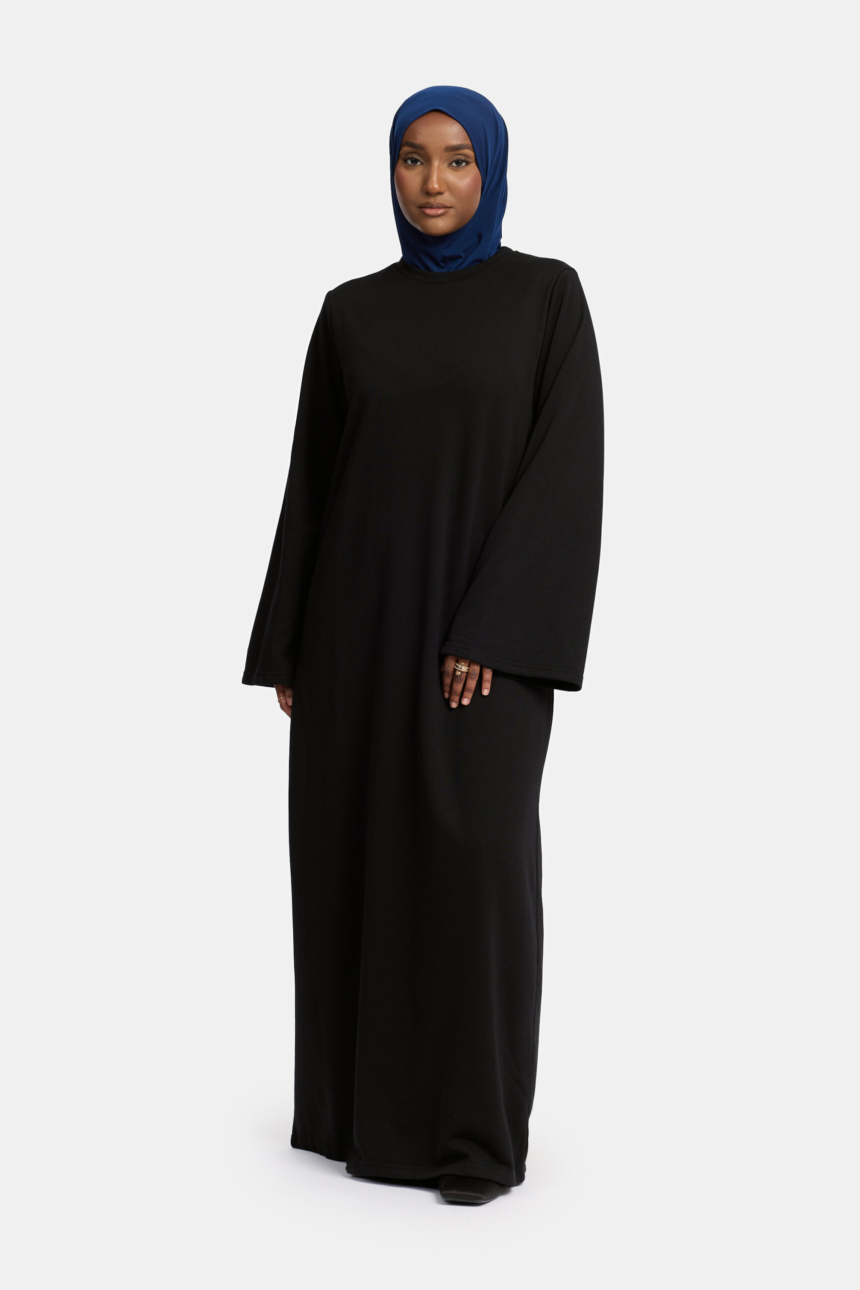 Sweater wide sleeve abaya Black - Afbeelding 3