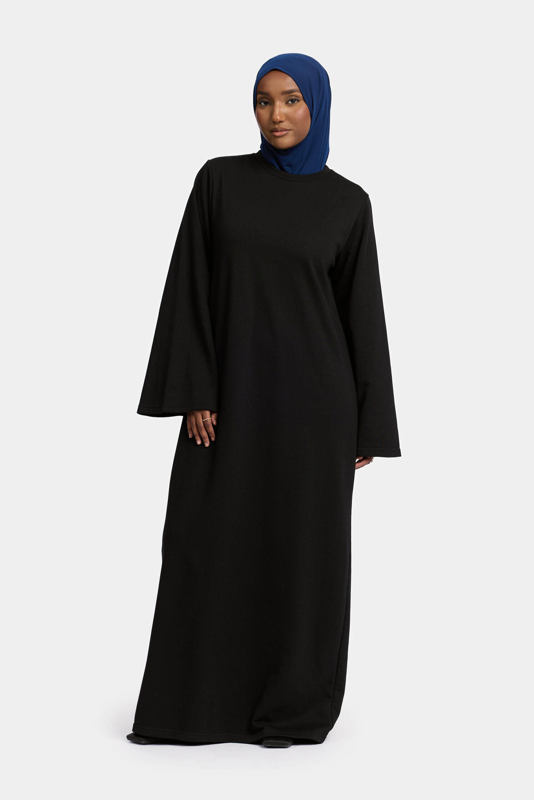 Sweater wide sleeve abaya Black - Afbeelding 2