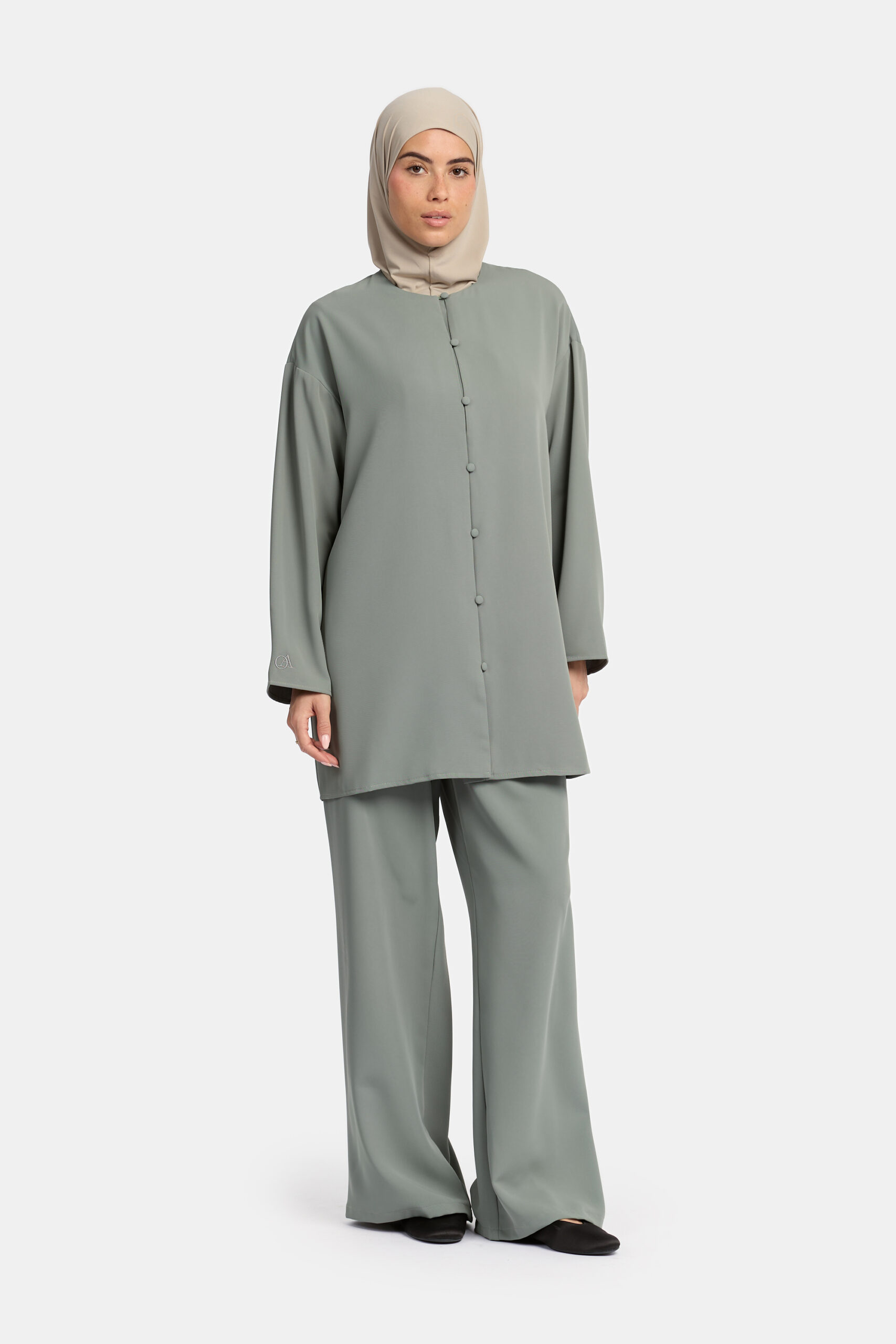 Button twinset Dusty Grey - Afbeelding 2