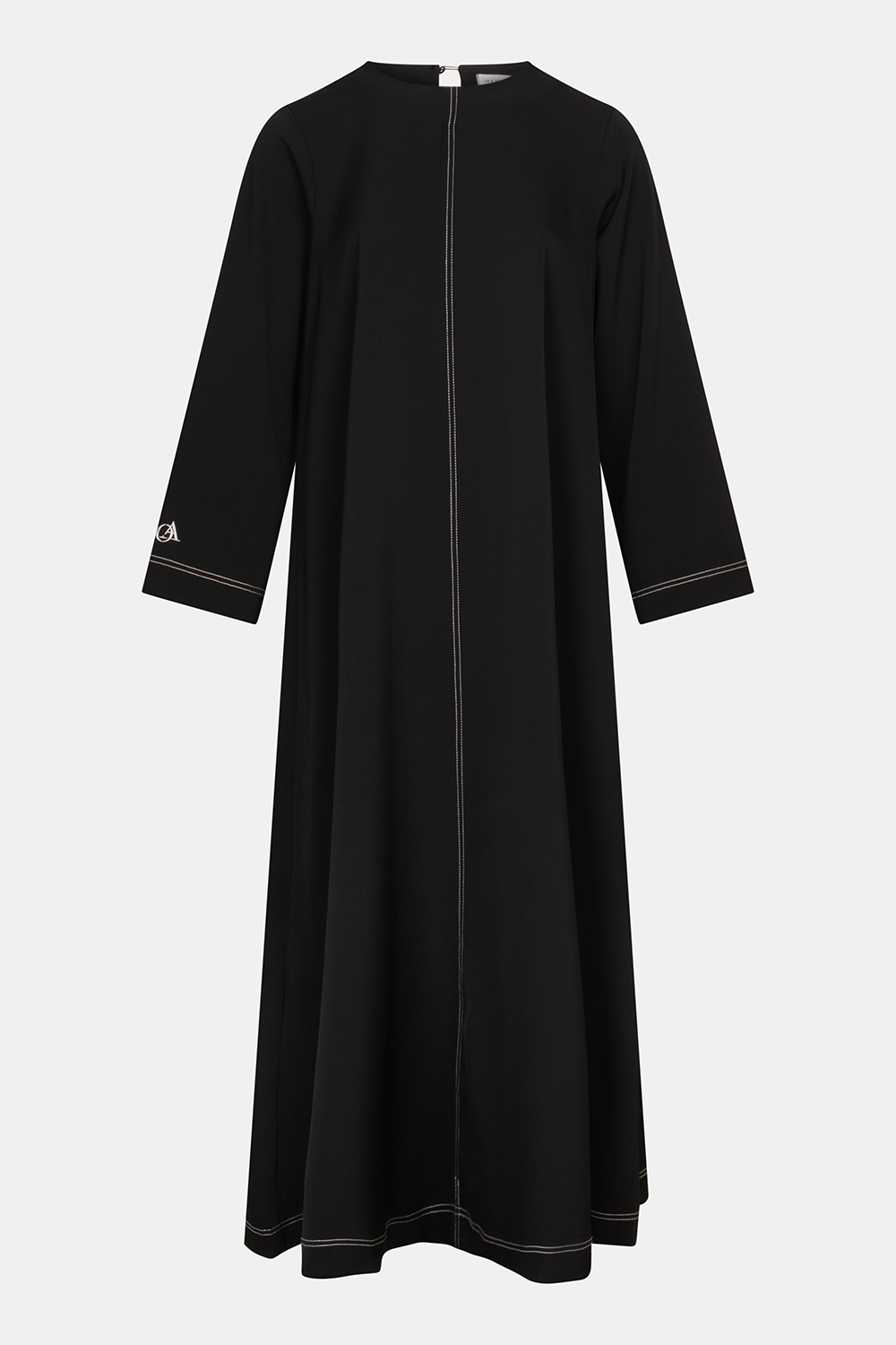 Trim abaya Black White - Afbeelding 3