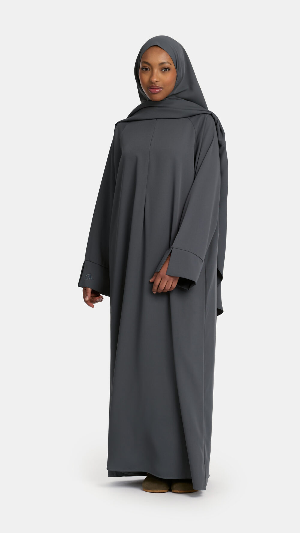 Oversized abaya Lava Smoke