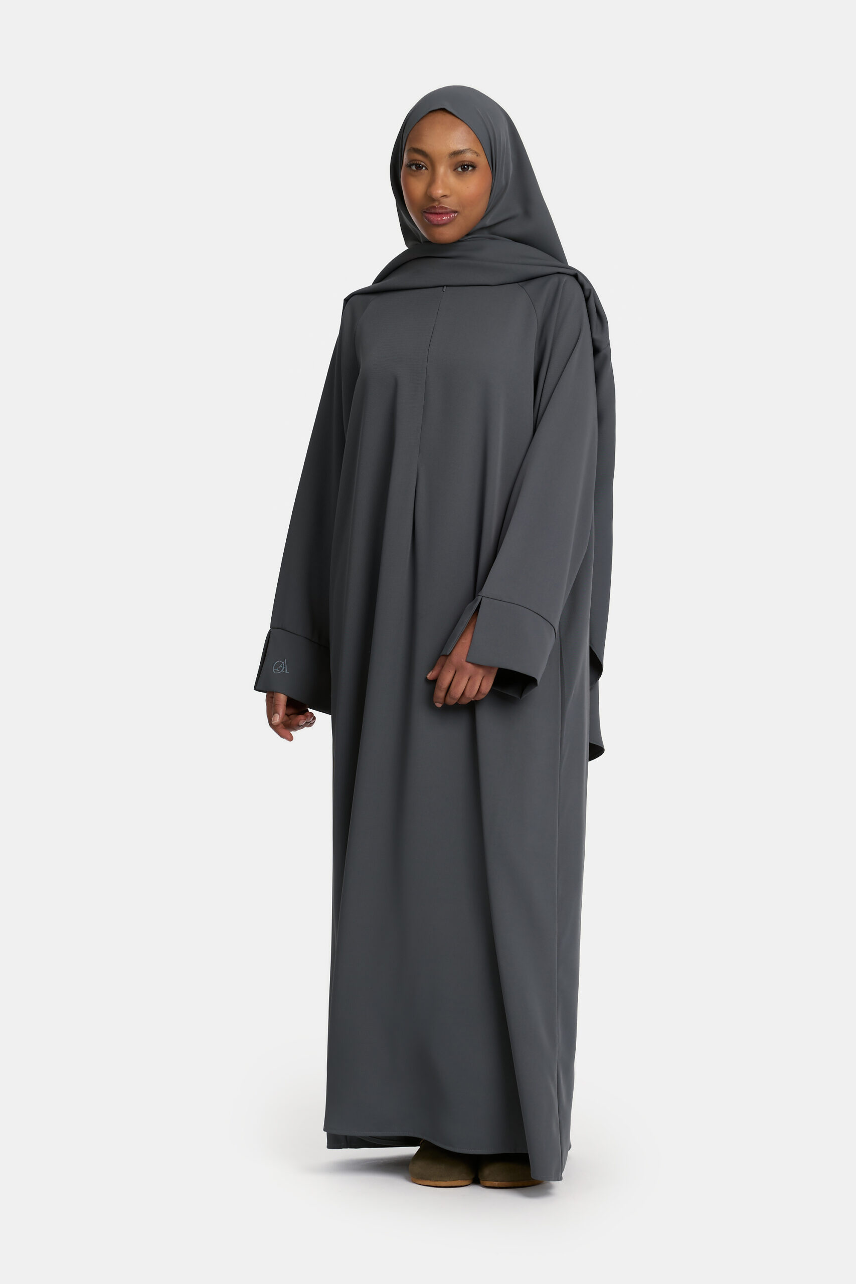 Oversized abaya Lava Smoke