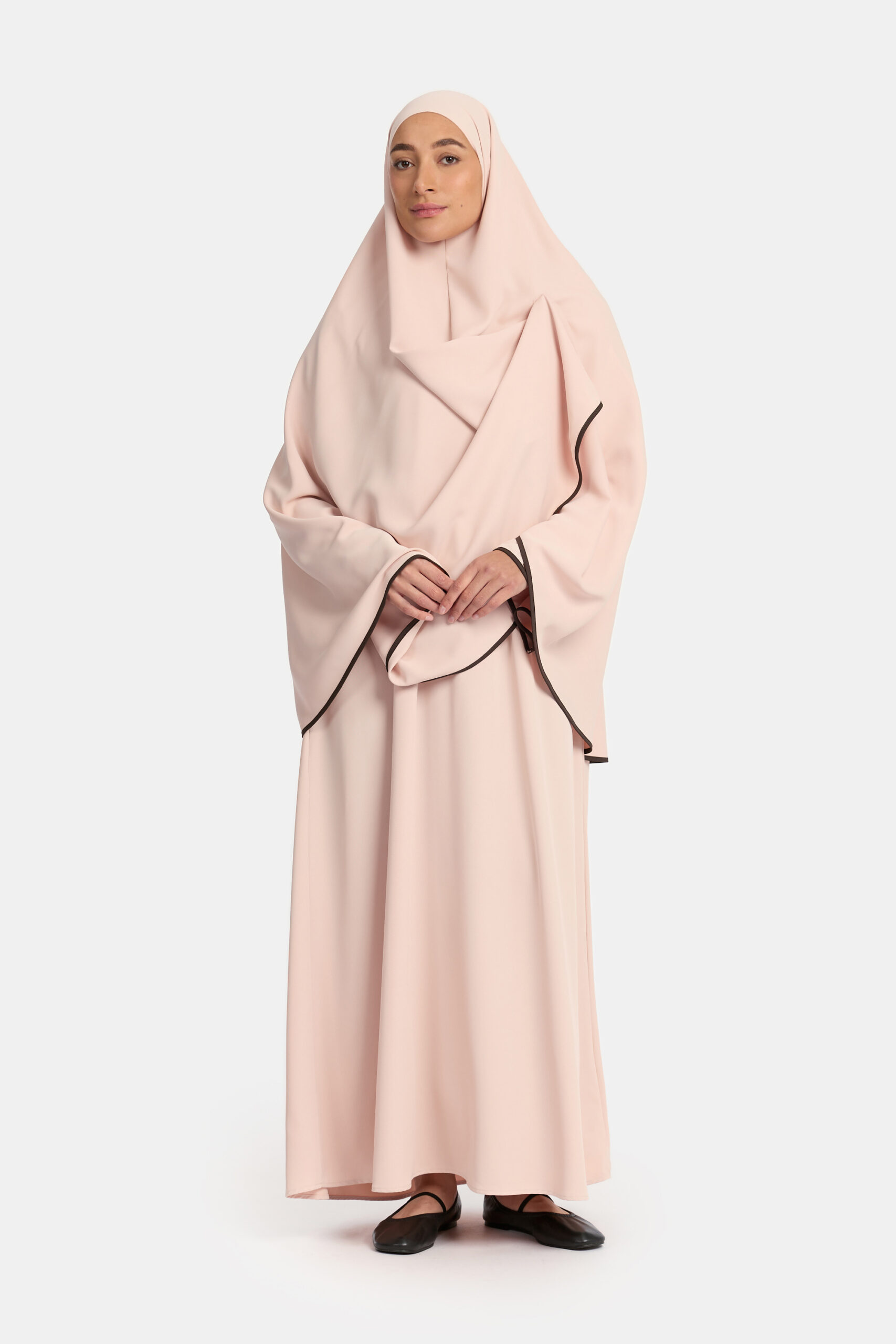 Magnet abaya and khimar set Baby Blush - Afbeelding 2