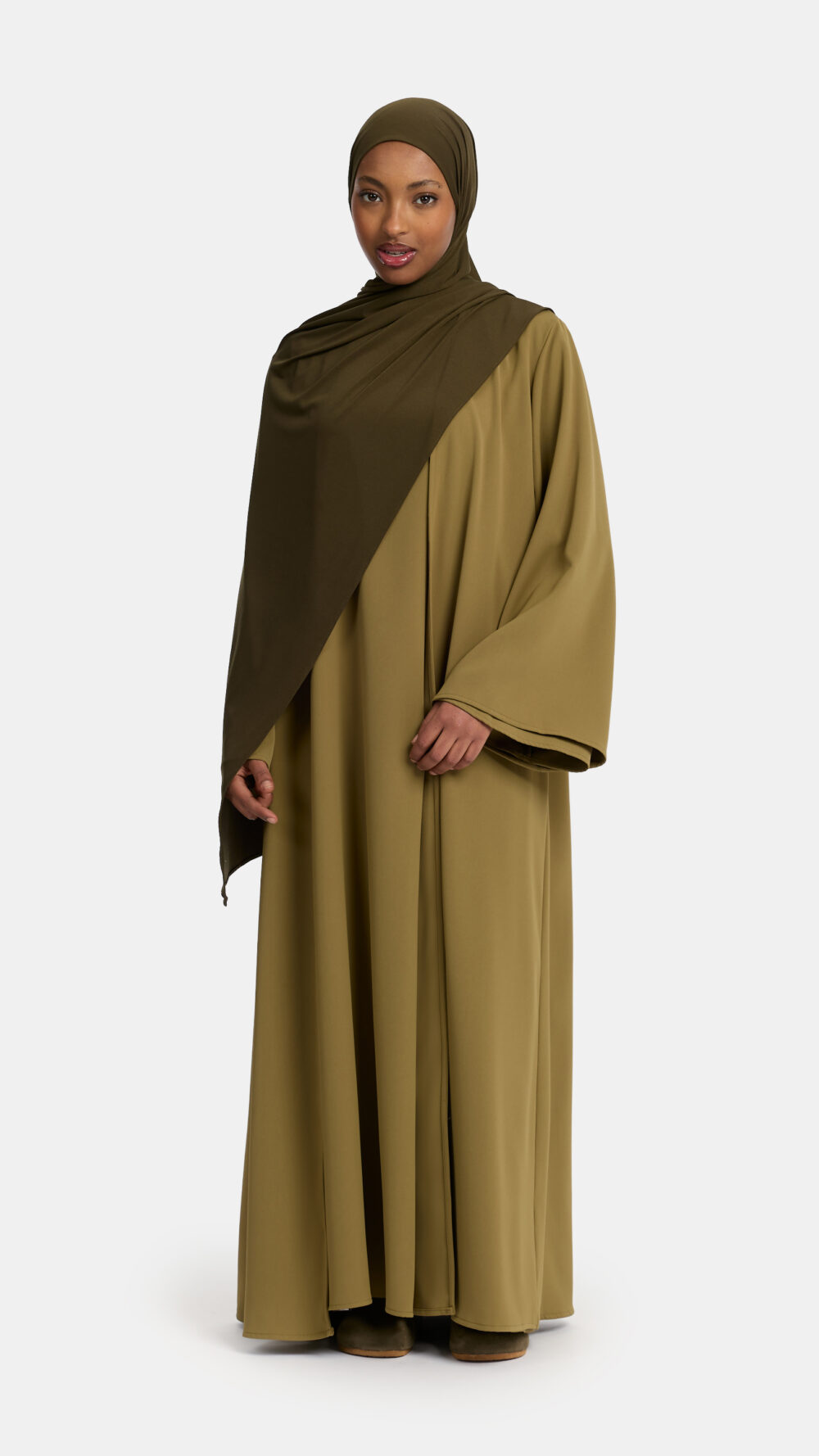 Kimono and abaya set Pistachio