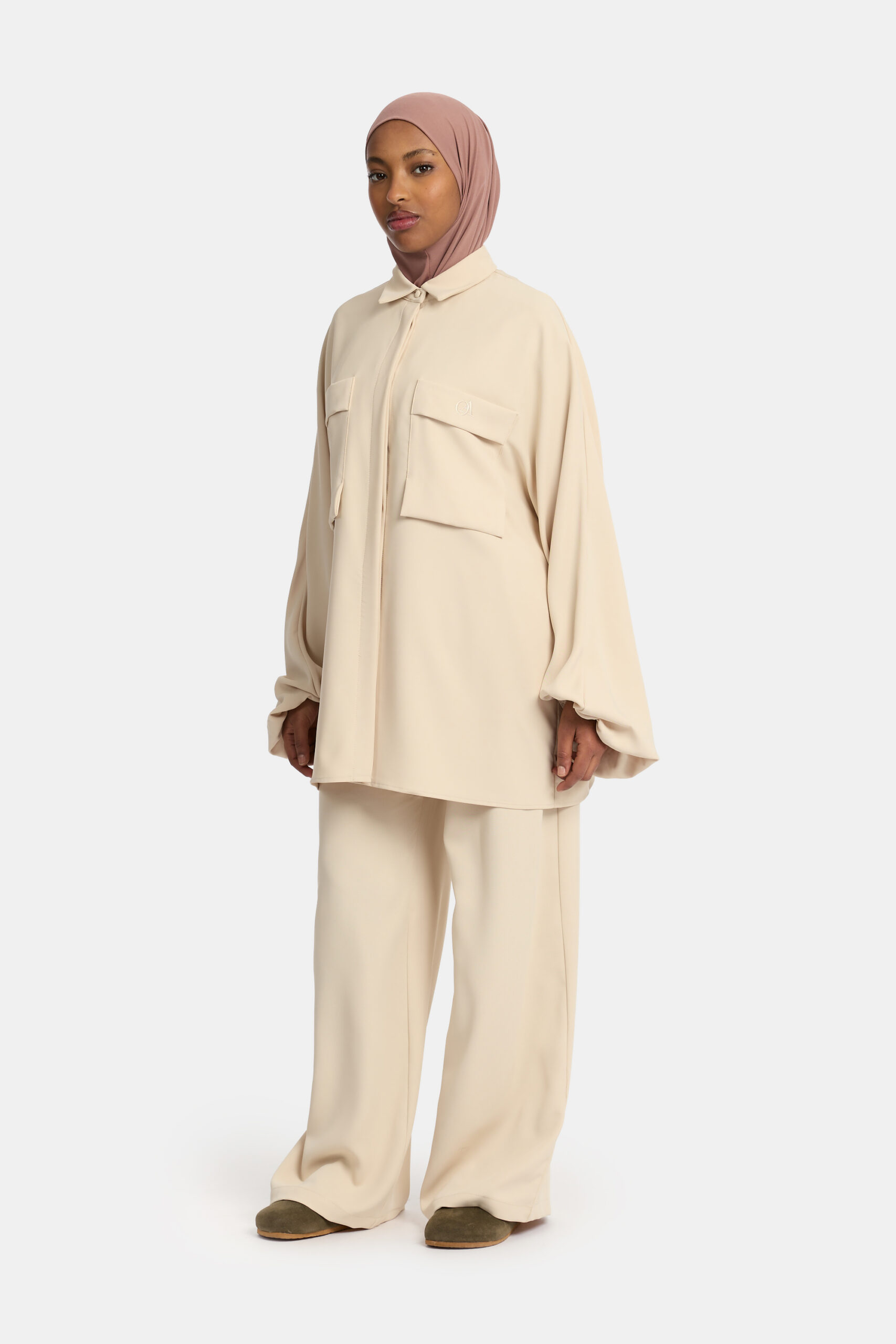 Belle Allure twinset Beige