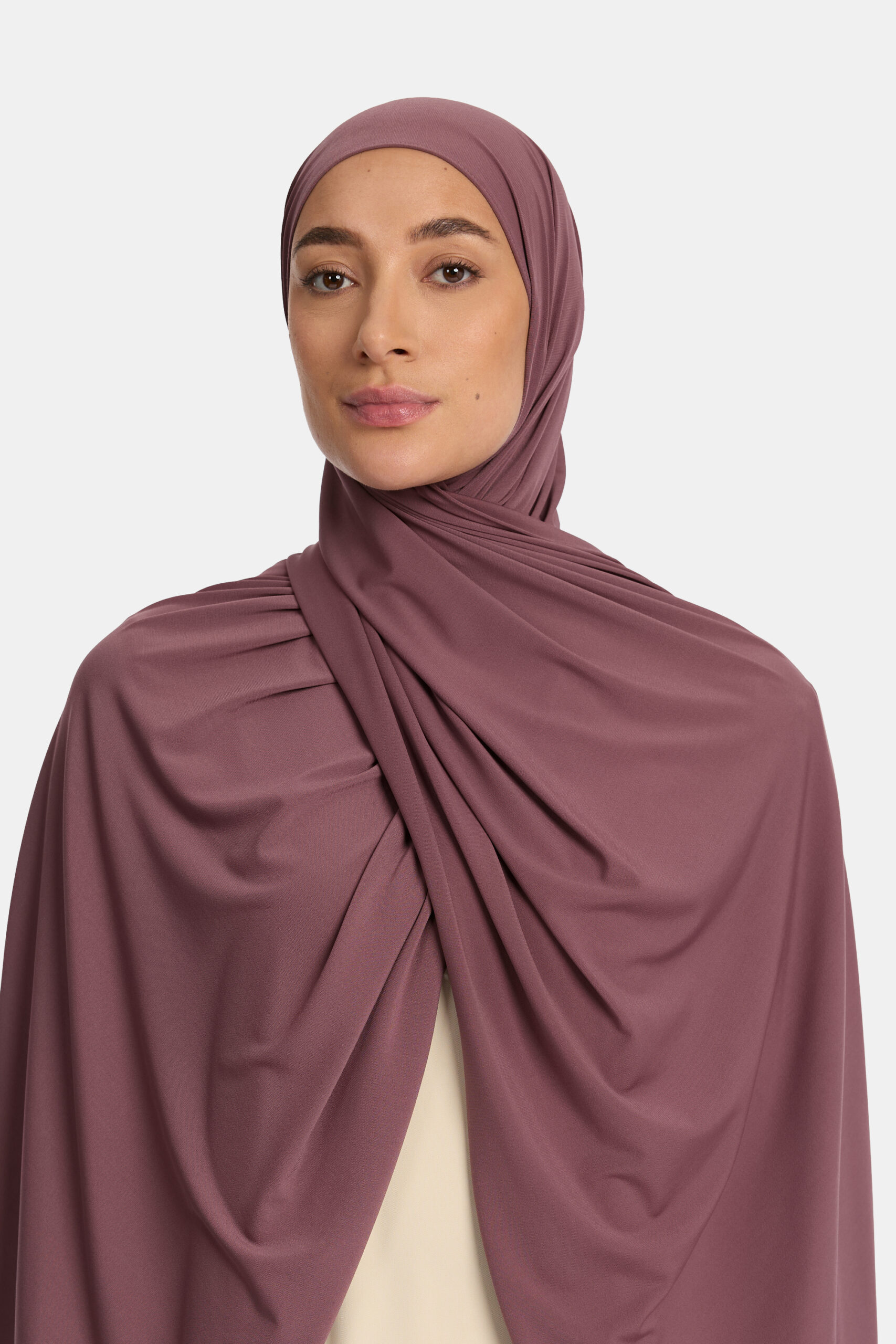 Premium jersey scarf Mauve