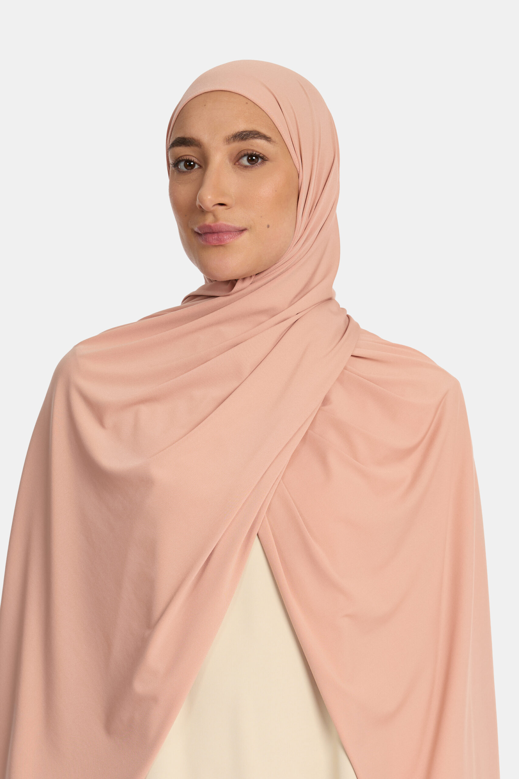 Premium jersey scarf Light Coral