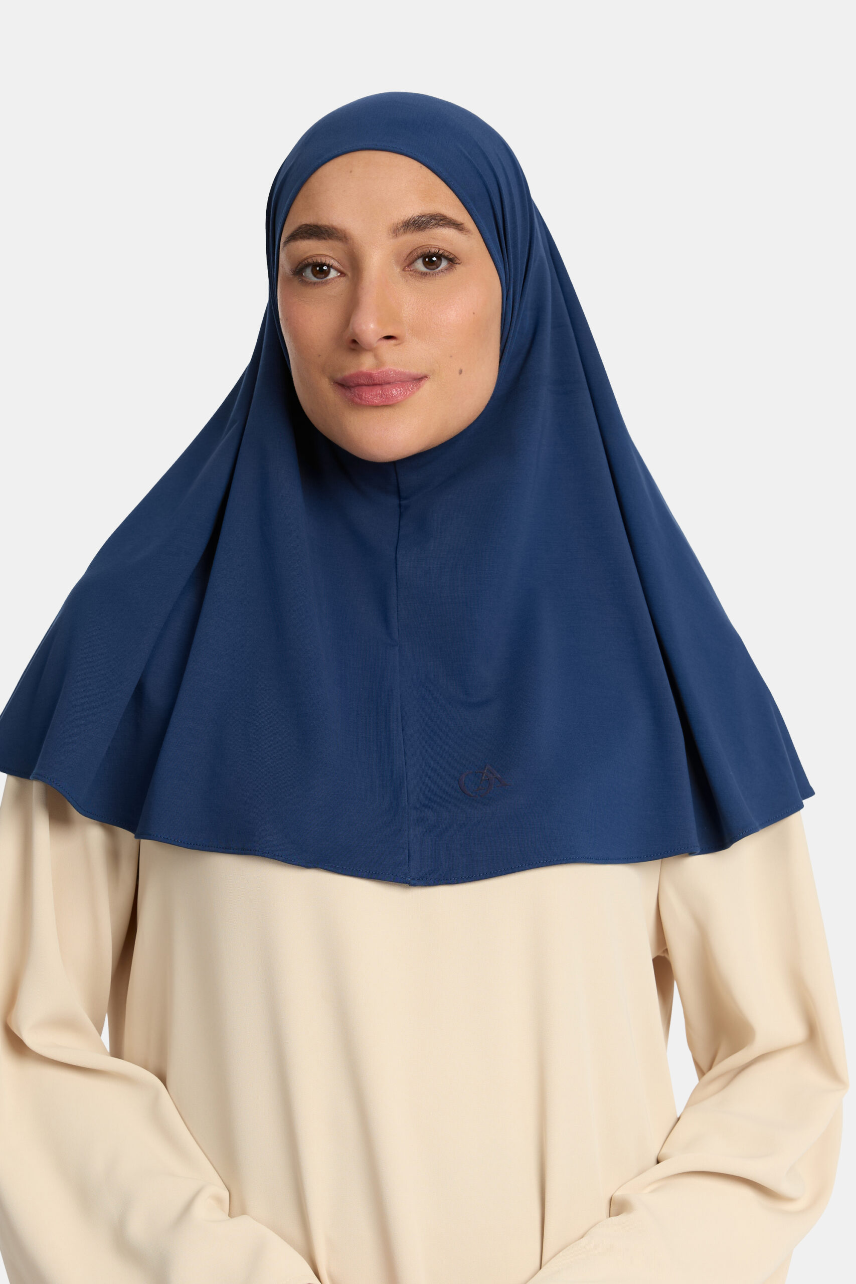 Breathable jersey hijab Royal Blue
