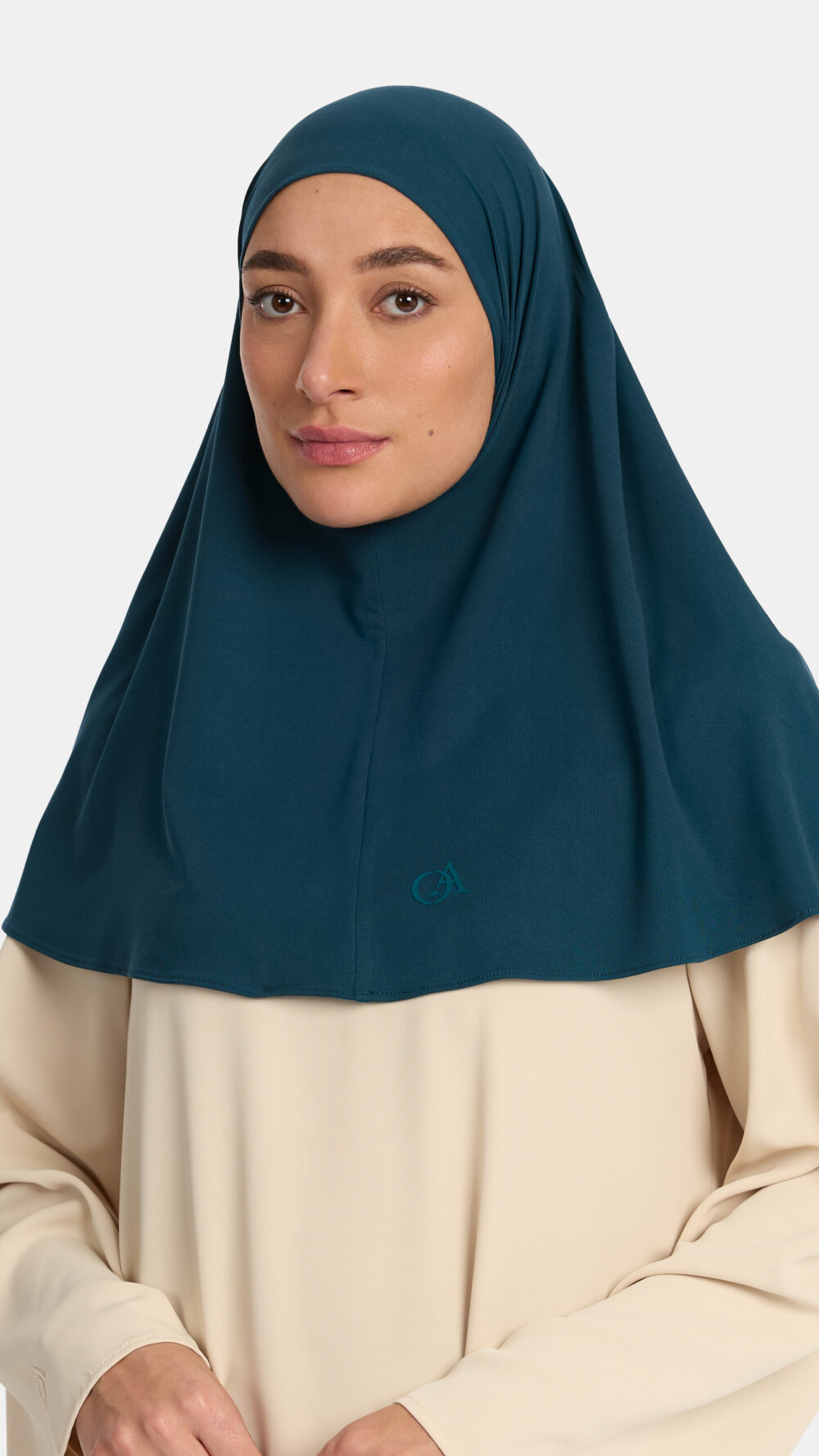 Breathable jersey hijab Teal