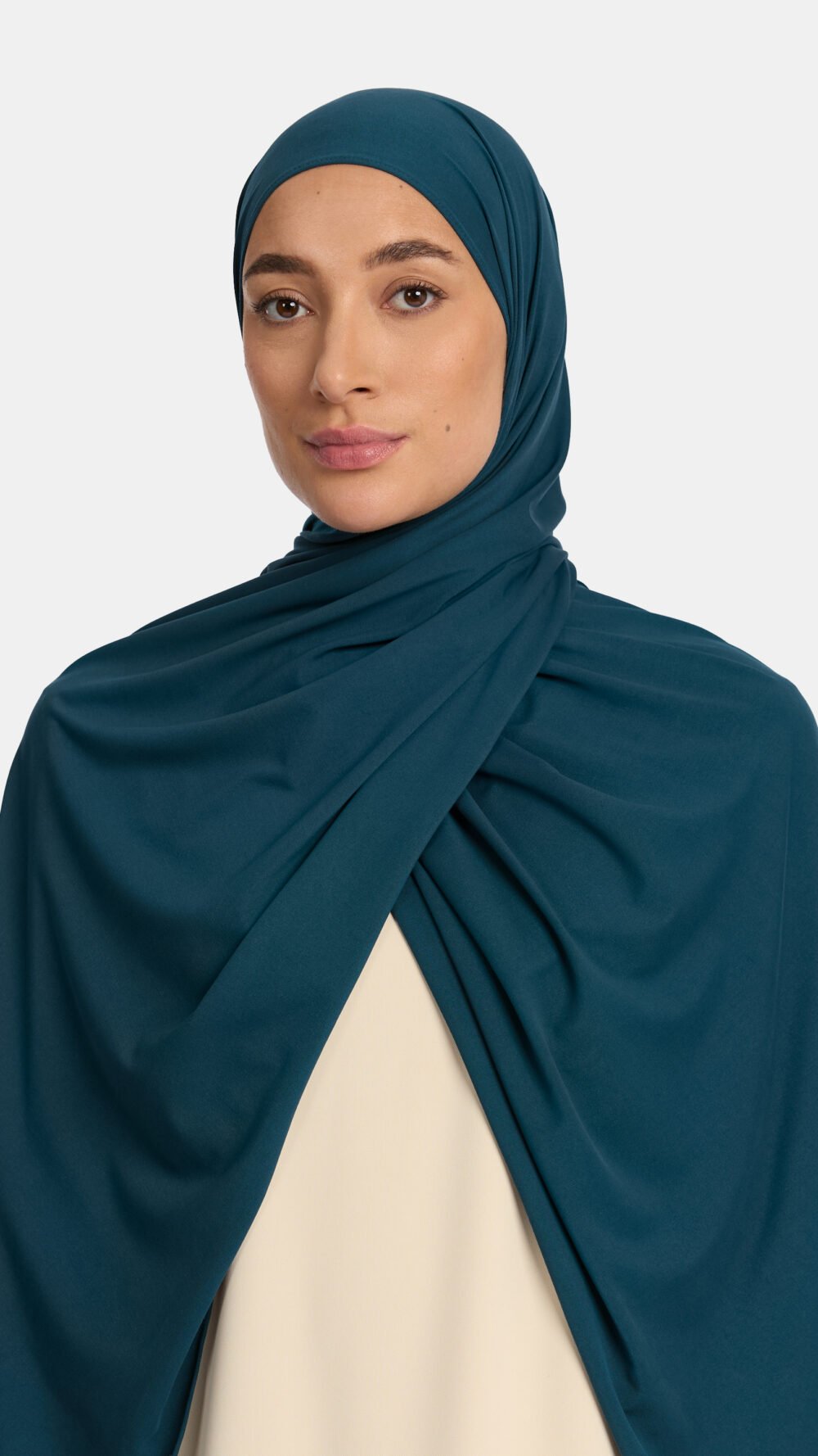 Breathable jersey scarf Teal