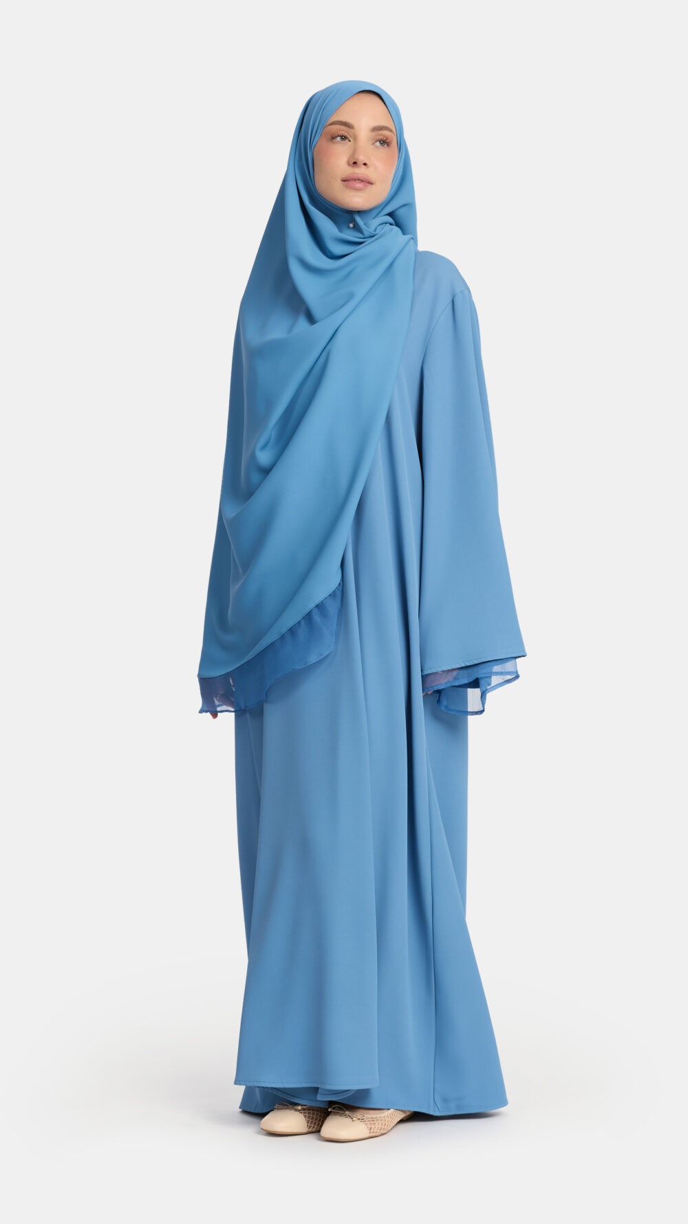 Double sleeve abaya Marina