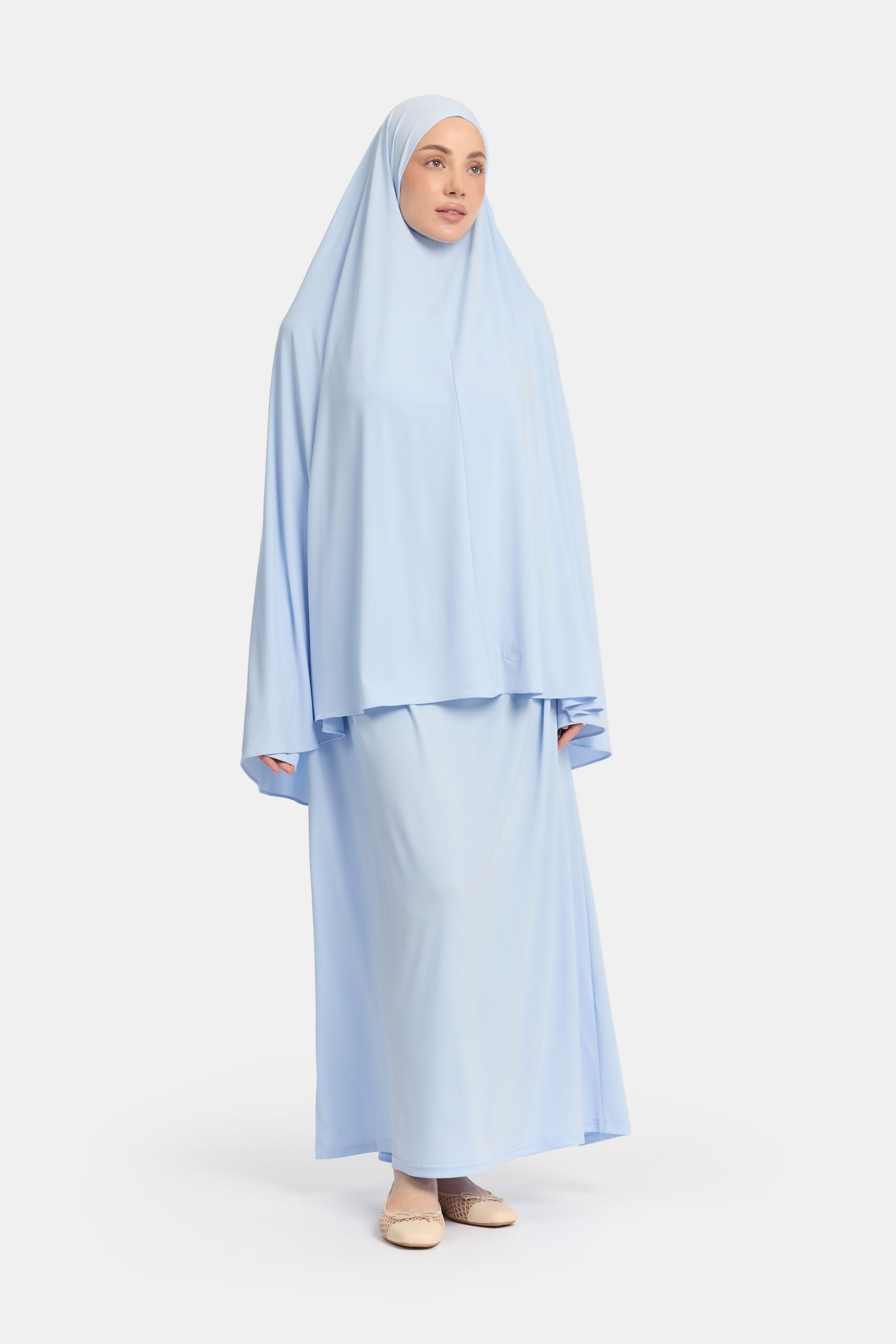 Premium jersey khimar Ice Blue