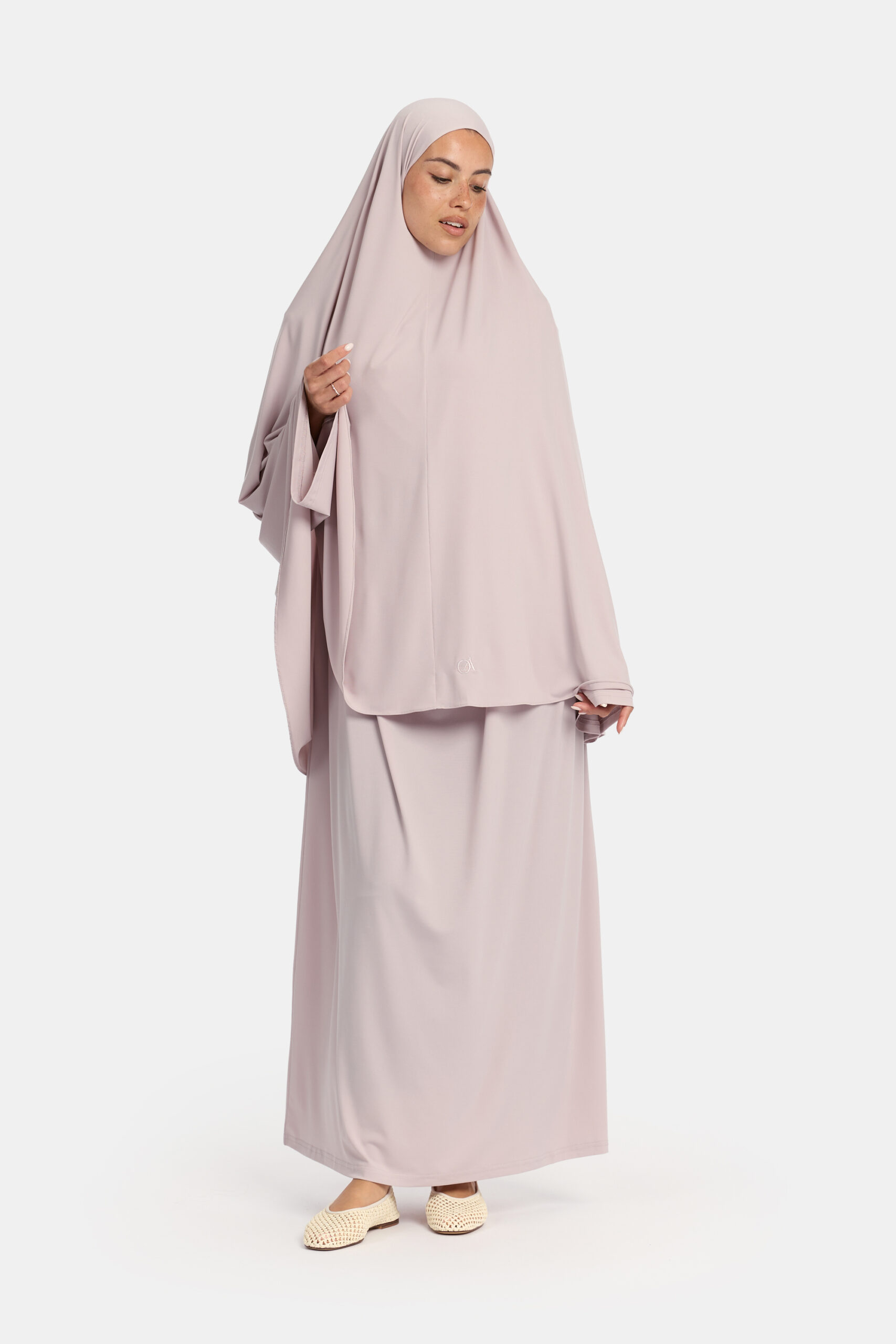 Premium jersey khimar Burnished Lilac - Afbeelding 2