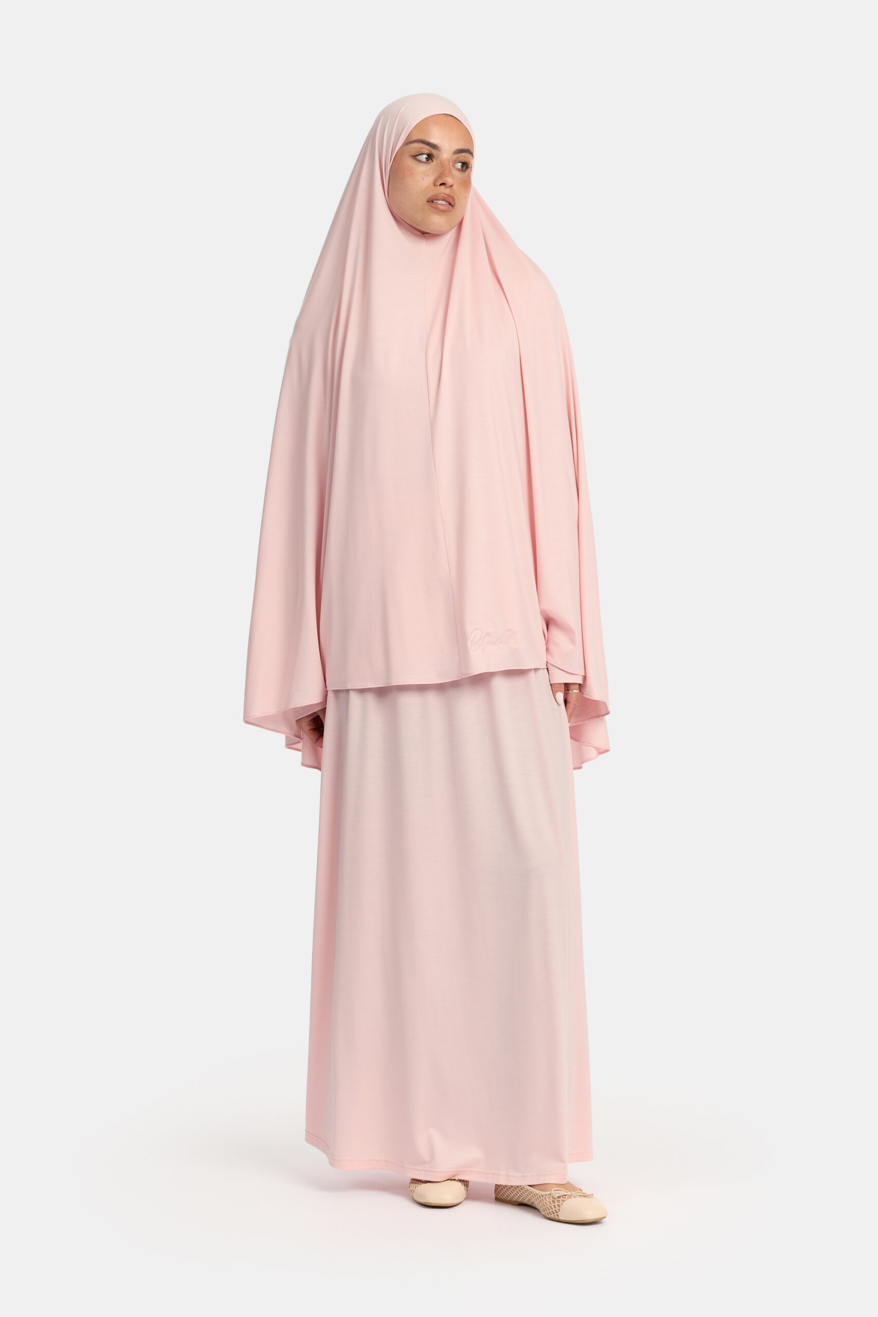 Modal jersey khimar set Peony OAmalak