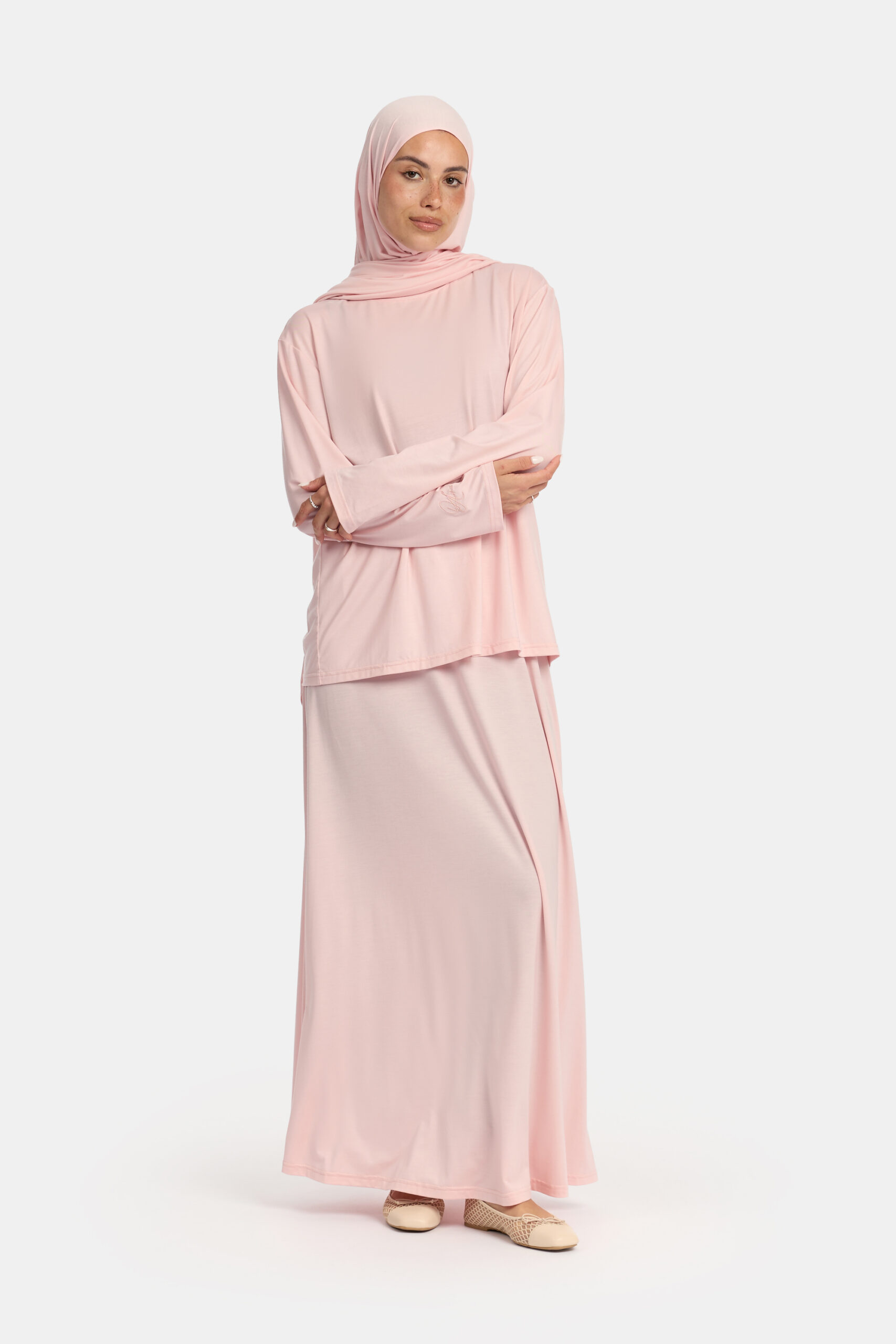 Modal jersey khimar set Peony OAmalak - Afbeelding 3