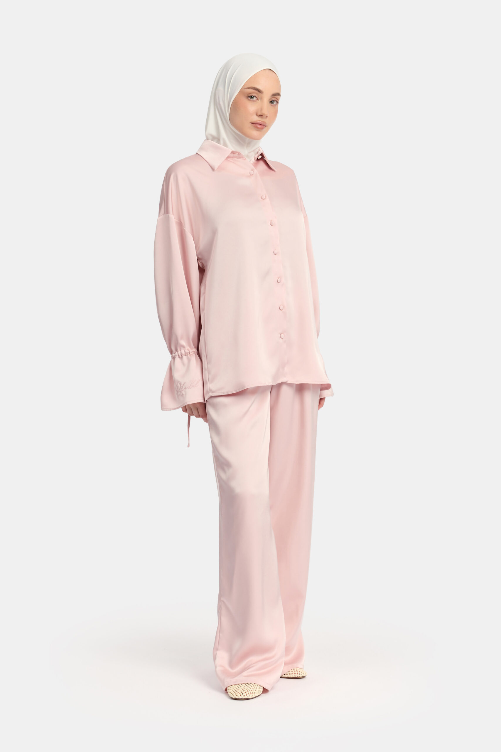 Satin glow set Peony OAmalak - Afbeelding 3