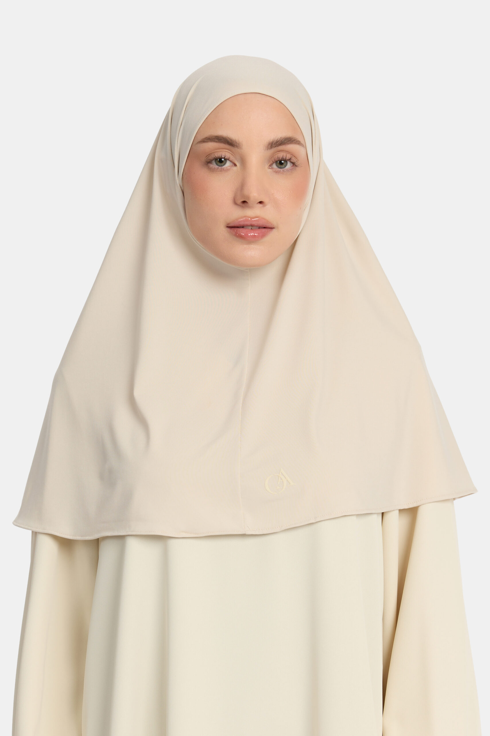 Premium jersey hijab Ivory - Afbeelding 2