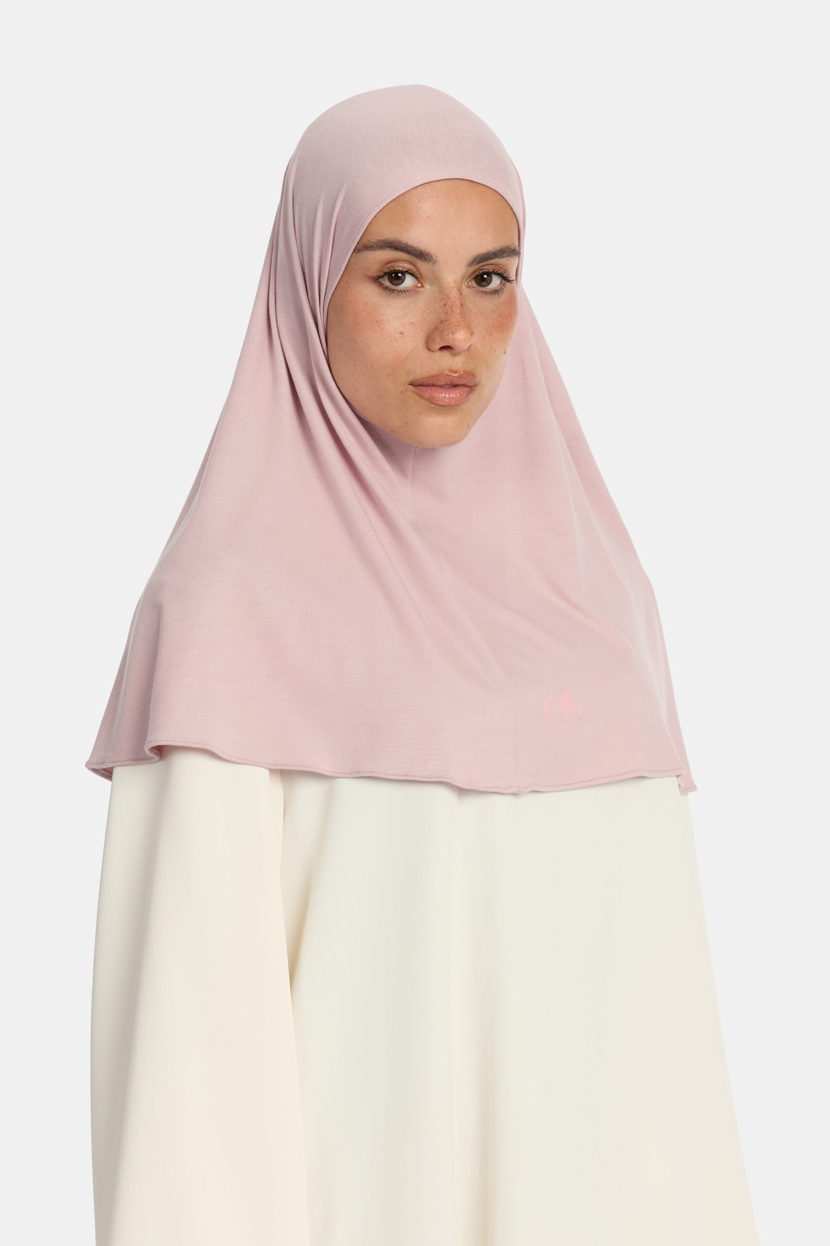 Bamboo jersey hijab Rose Mauve