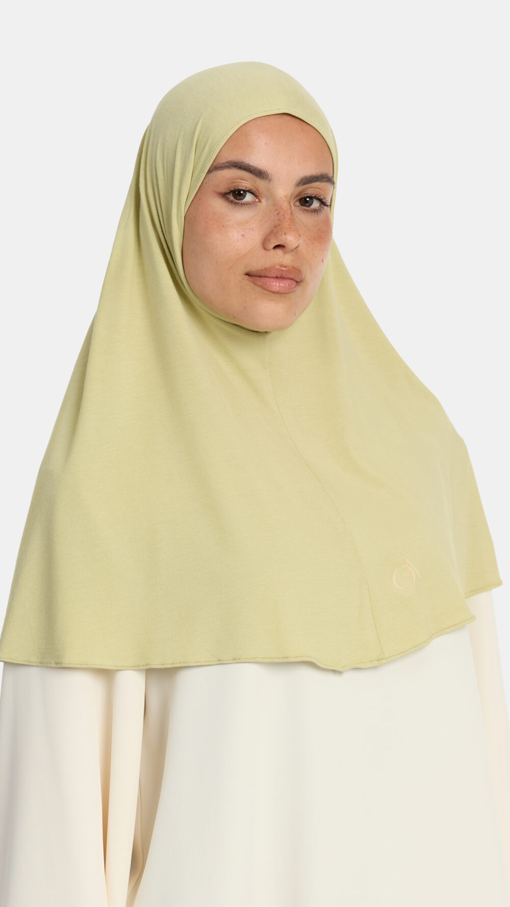 Bamboo jersey hijab Tea Green