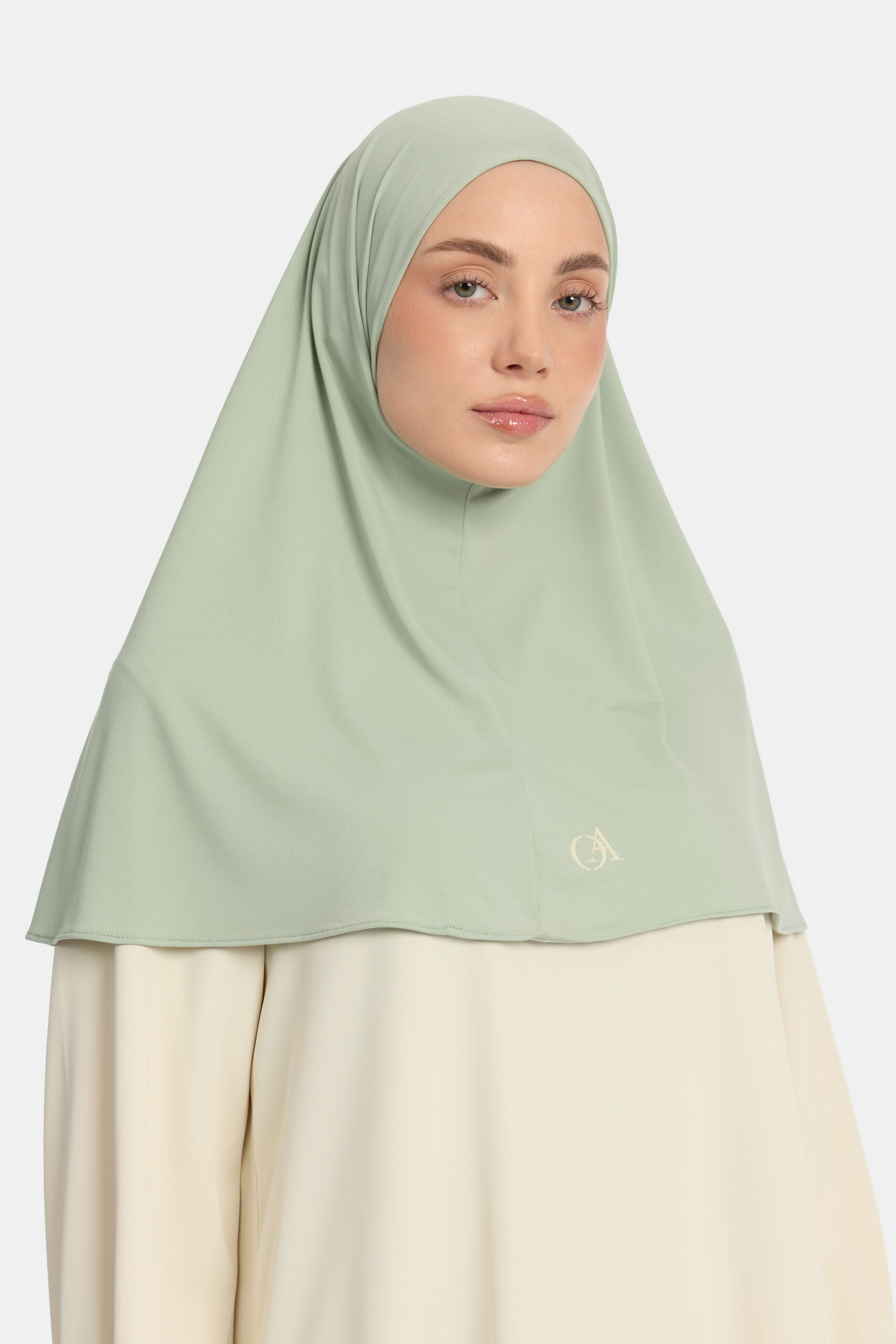 Premium jersey hijab Light Mint