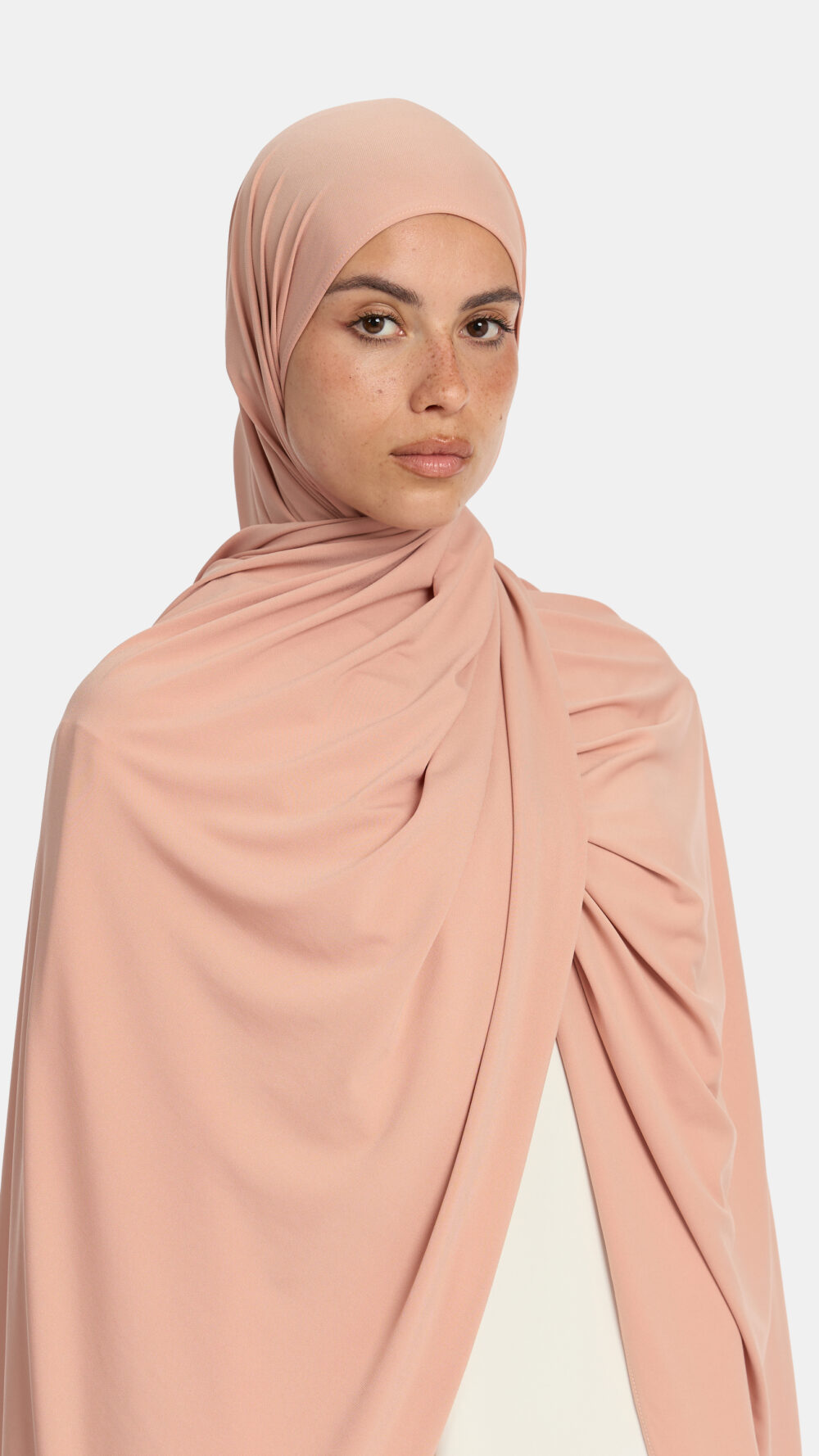 Premium jersey scarf Light Coral