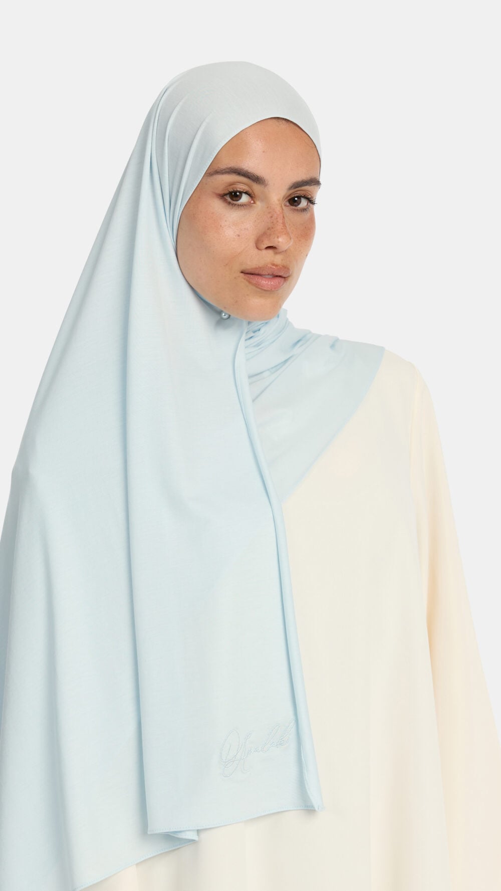 Modal jersey scarf Aqua Blue OAmalak