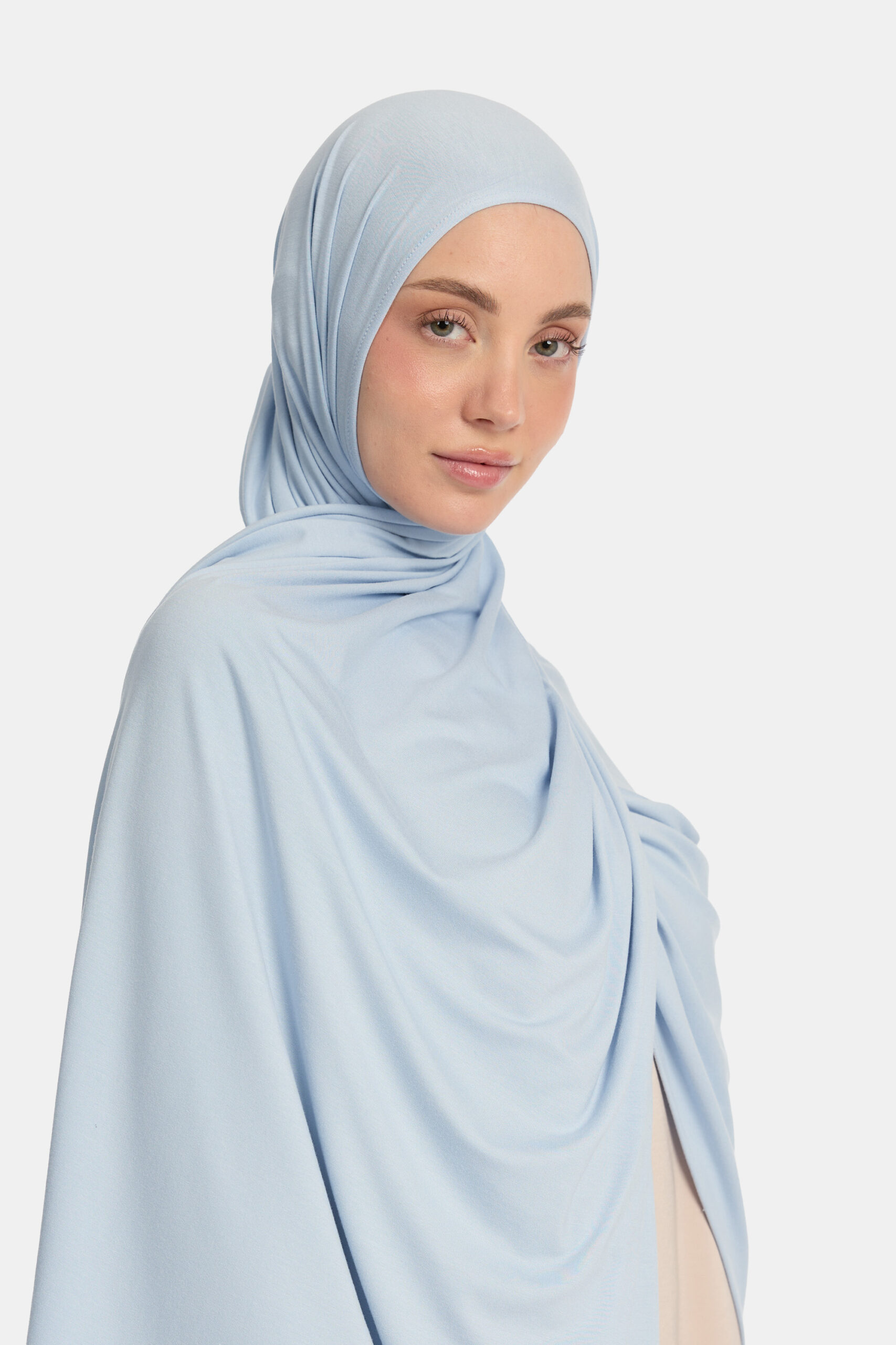 Bamboo jersey scarf Clear Ice - Afbeelding 2