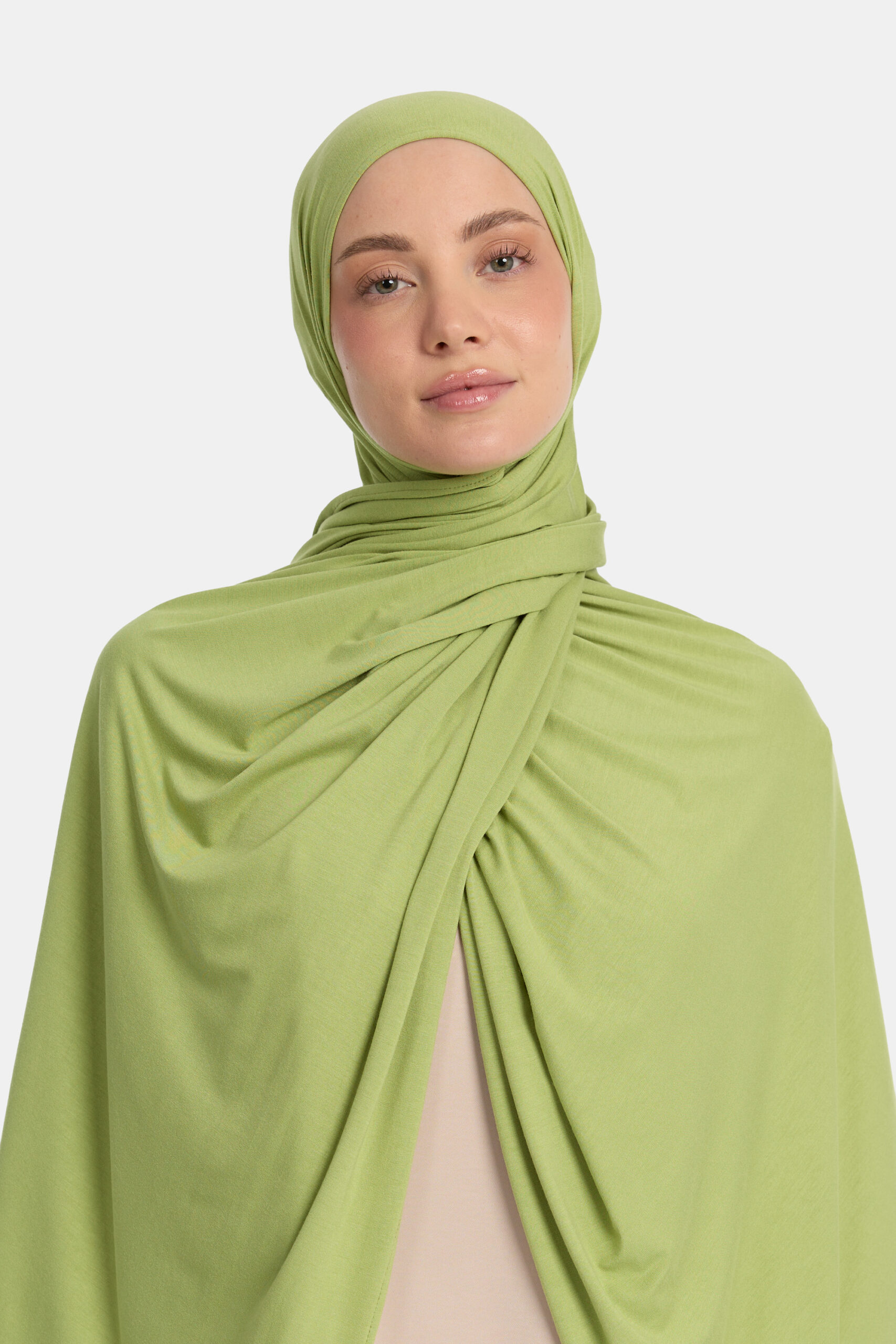 Bamboo jersey scarf Leaf