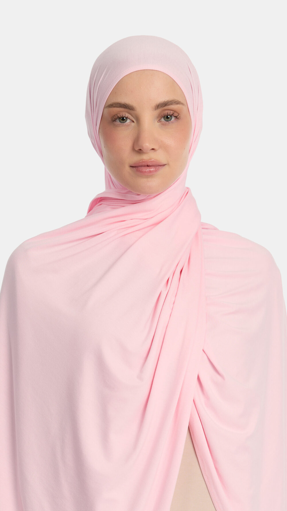 Bamboo jersey scarf Purple Pink